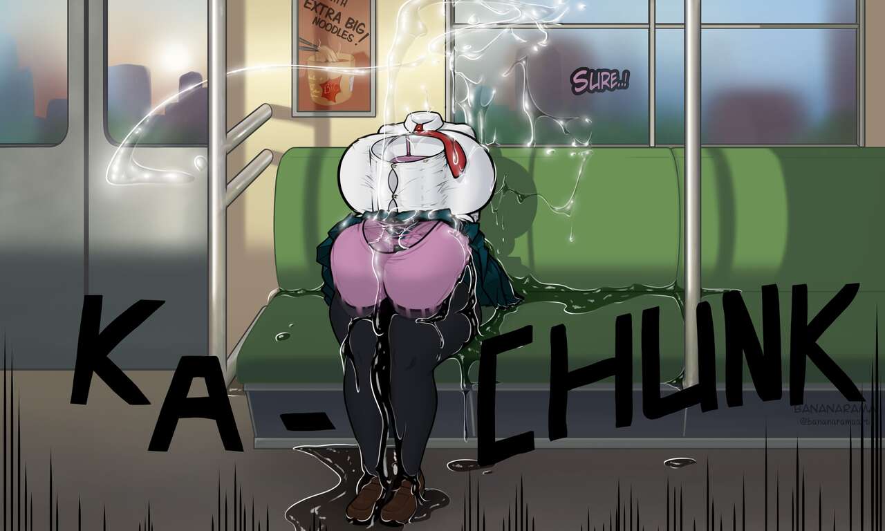 My Futa Academia: Toru On The Train[Bananarama] Page 6