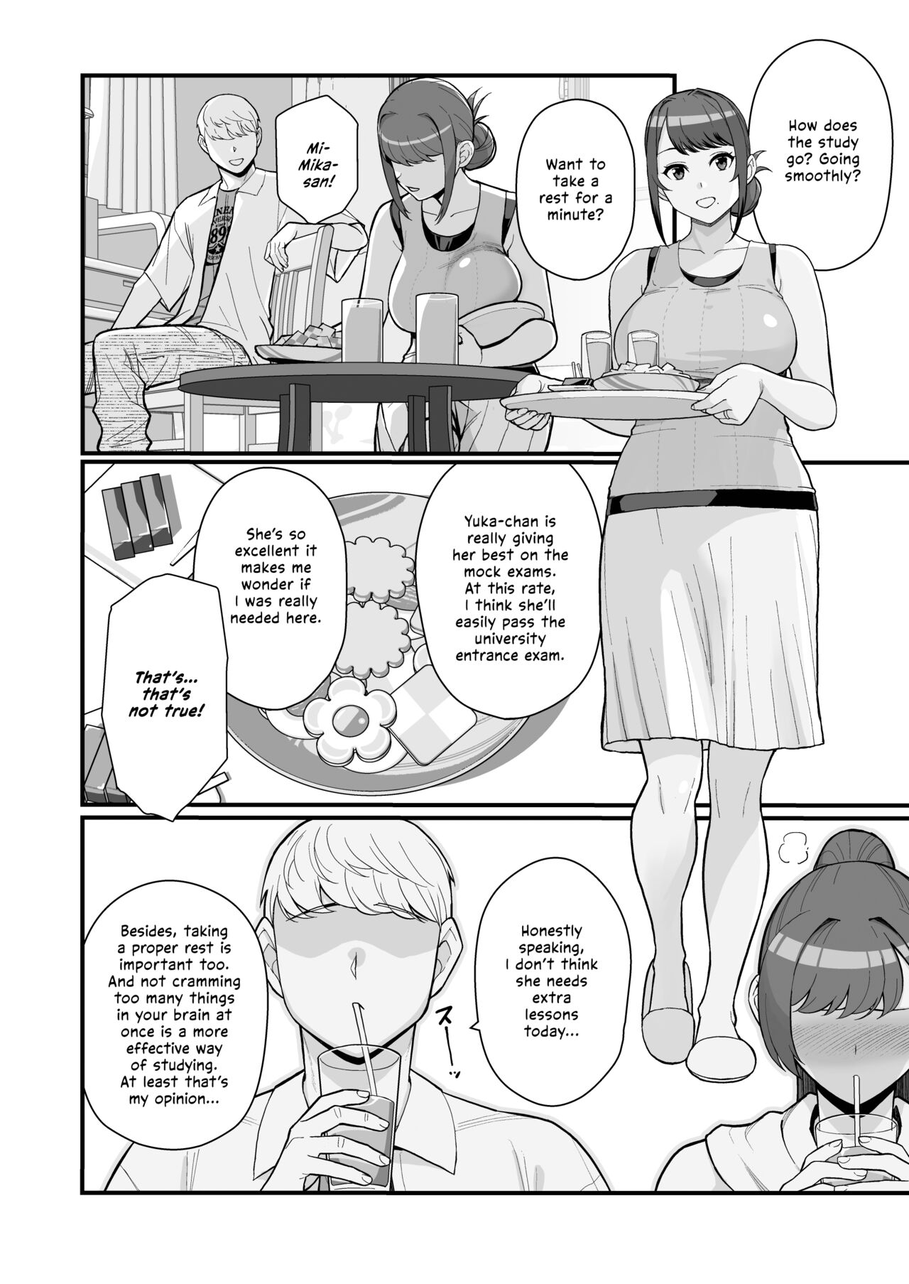 [Kayoudou (Matsuka)]Hitozuma no Jitaku ni Hakuchuu Houmon Suru Hon[English] [Vivid Rabbit Translation] [Digital] Page 14
