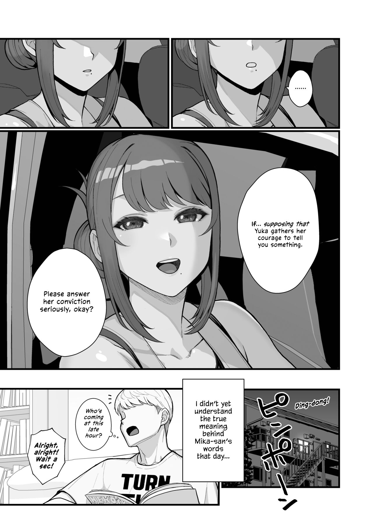 [Kayoudou (Matsuka)]Hitozuma no Jitaku ni Hakuchuu Houmon Suru Hon[English] [Vivid Rabbit Translation] [Digital] Page 49