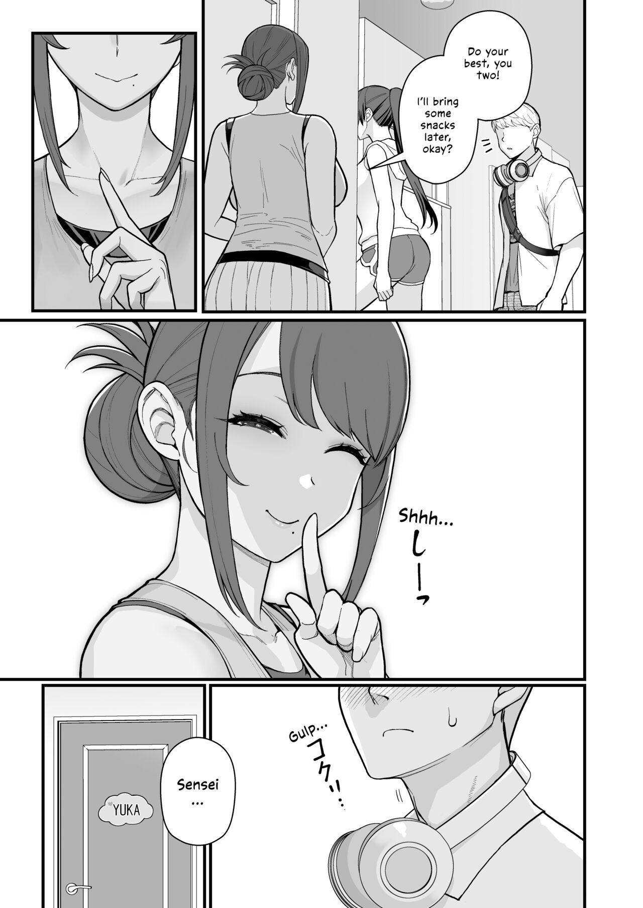 [Kayoudou (Matsuka)]Hitozuma no Jitaku ni Hakuchuu Houmon Suru Hon[English] [Vivid Rabbit Translation] [Digital] Page 7