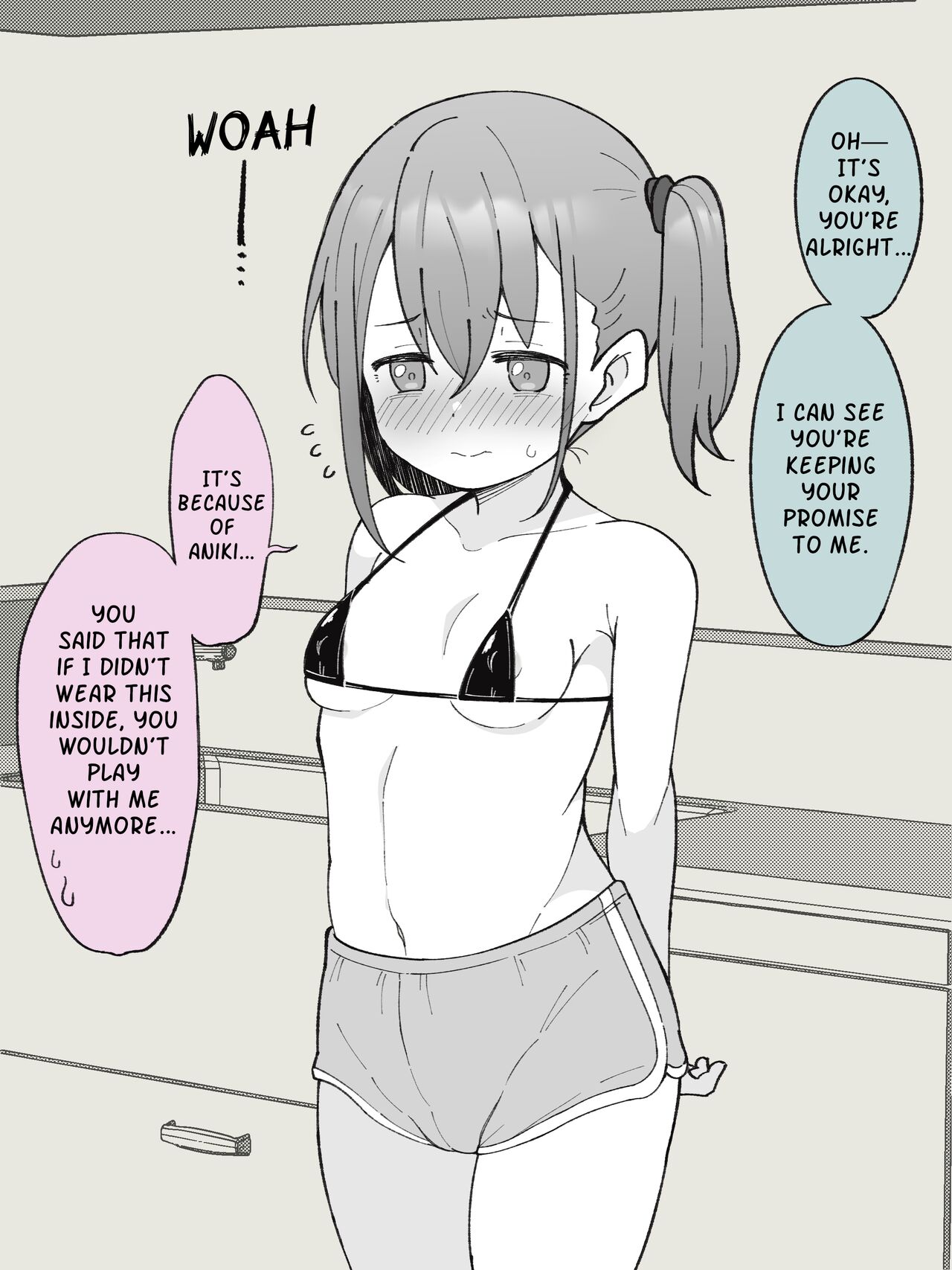 [Tsukigi Kousuke]Aniki no Kanojo ni Naru, Onnanoko ni Nacchatta Otouto. 1 | How The Little Brother Who Turned Into A Girl Became His Big Brother's Girlfriend 1[English] Page 20