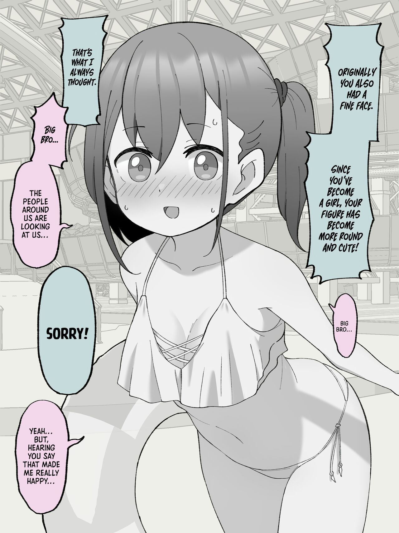 [Tsukigi Kousuke]Aniki no Kanojo ni Naru, Onnanoko ni Nacchatta Otouto. 1 | How The Little Brother Who Turned Into A Girl Became His Big Brother's Girlfriend 1[English] Page 239
