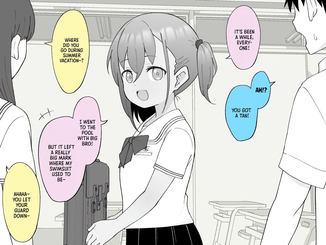 [Tsukigi Kousuke]Aniki no Kanojo ni Naru, Onnanoko ni Nacchatta Otouto. 1 | How The Little Brother Who Turned Into A Girl Became His Big Brother's Girlfriend 1[English] Page 278