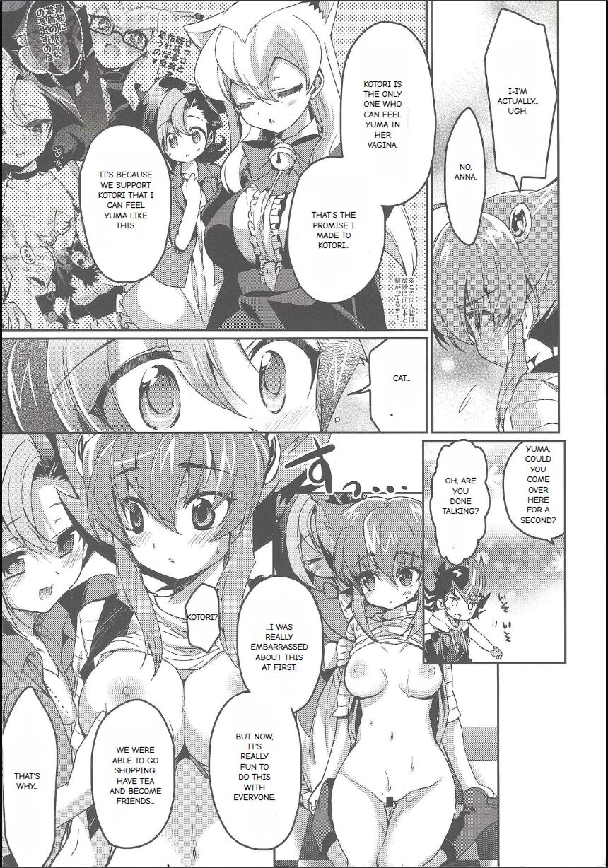 (C83) [Hirusuta (Taira Kosaka)]Joshikai Nyanbers(Yu-Gi-Oh! ZEXAL) [English] Page 10