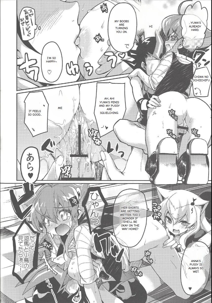 (C83) [Hirusuta (Taira Kosaka)]Joshikai Nyanbers(Yu-Gi-Oh! ZEXAL) [English] Page 7