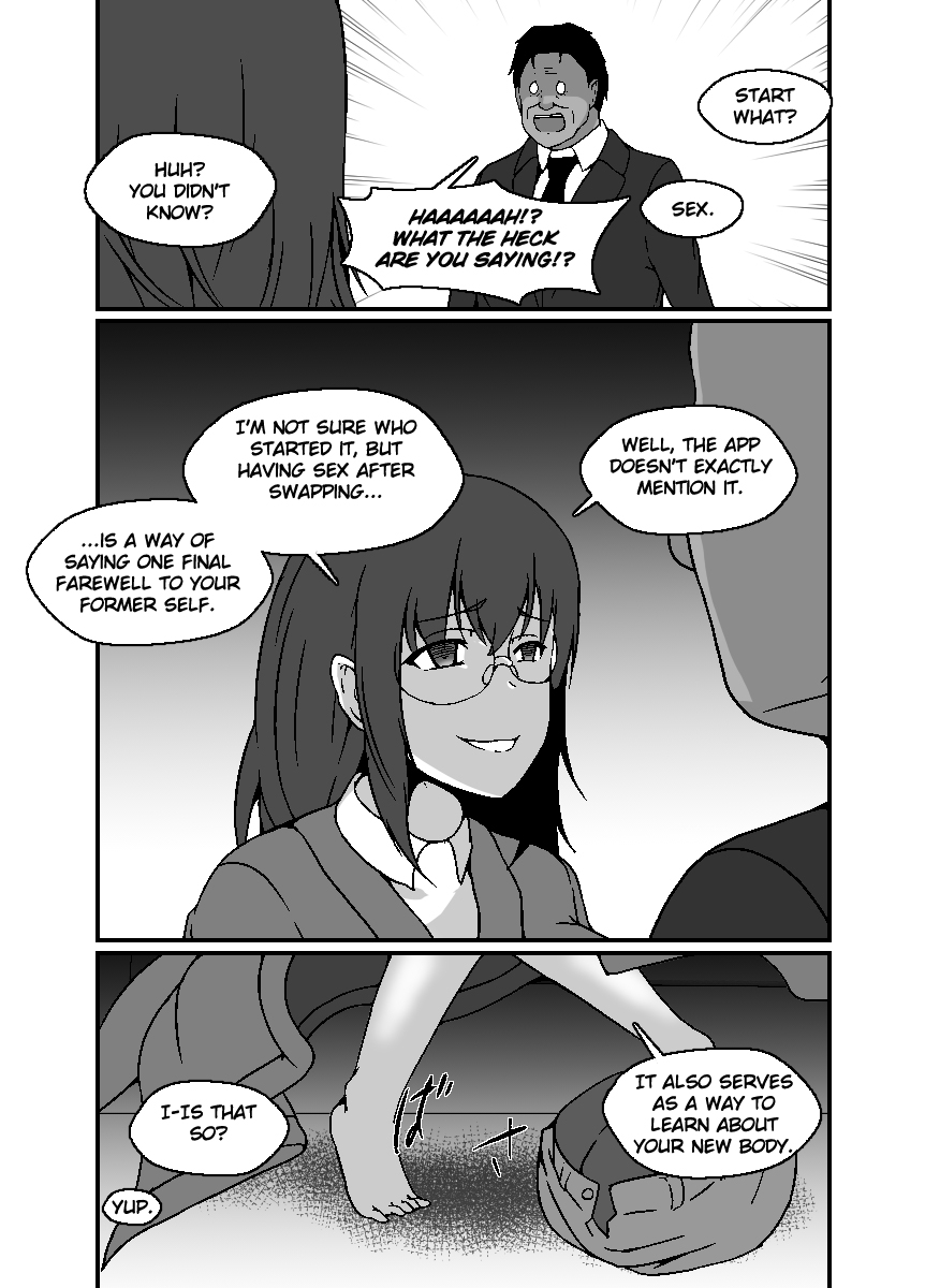 [Hyoui no Jikan (Shimakawa)]Karada Koukan Matching Appli | The Body-Swap Matching App[English] [TheFrogManScans] Page 10