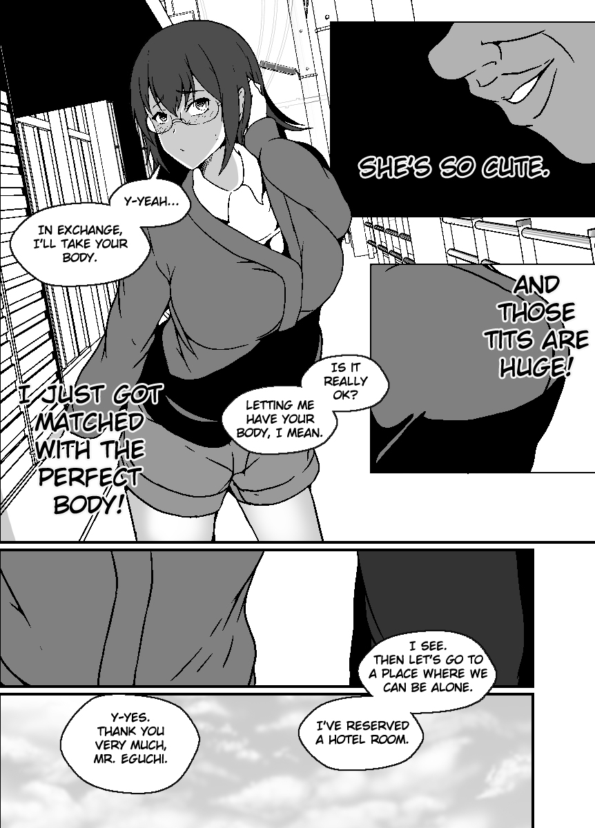 [Hyoui no Jikan (Shimakawa)]Karada Koukan Matching Appli | The Body-Swap Matching App[English] [TheFrogManScans] Page 3