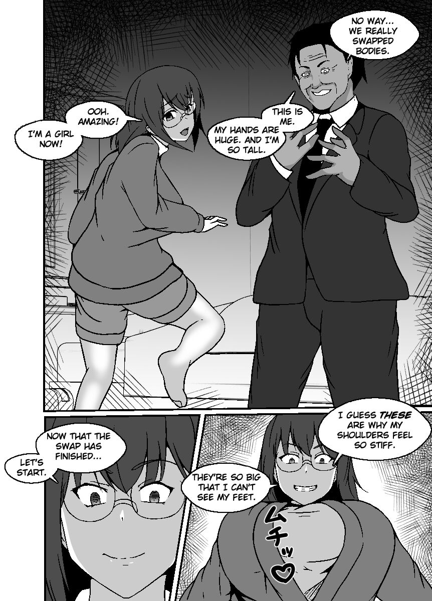 [Hyoui no Jikan (Shimakawa)]Karada Koukan Matching Appli | The Body-Swap Matching App[English] [TheFrogManScans] Page 9