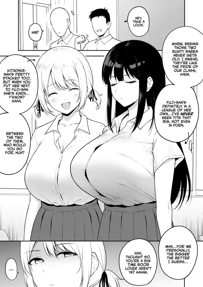 [Yue]Class de Nibanme ni Oppai ga Ookii Onna Tomodachi | Female Friend with the Second Biggest Boobs in Class[English] [korafu]