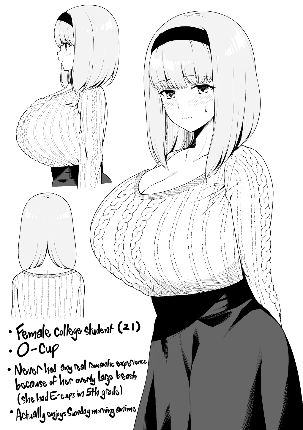 [Yue]O-cup Joshidaisei-chan | O-cup College Girl[English] [korafu] Page 13