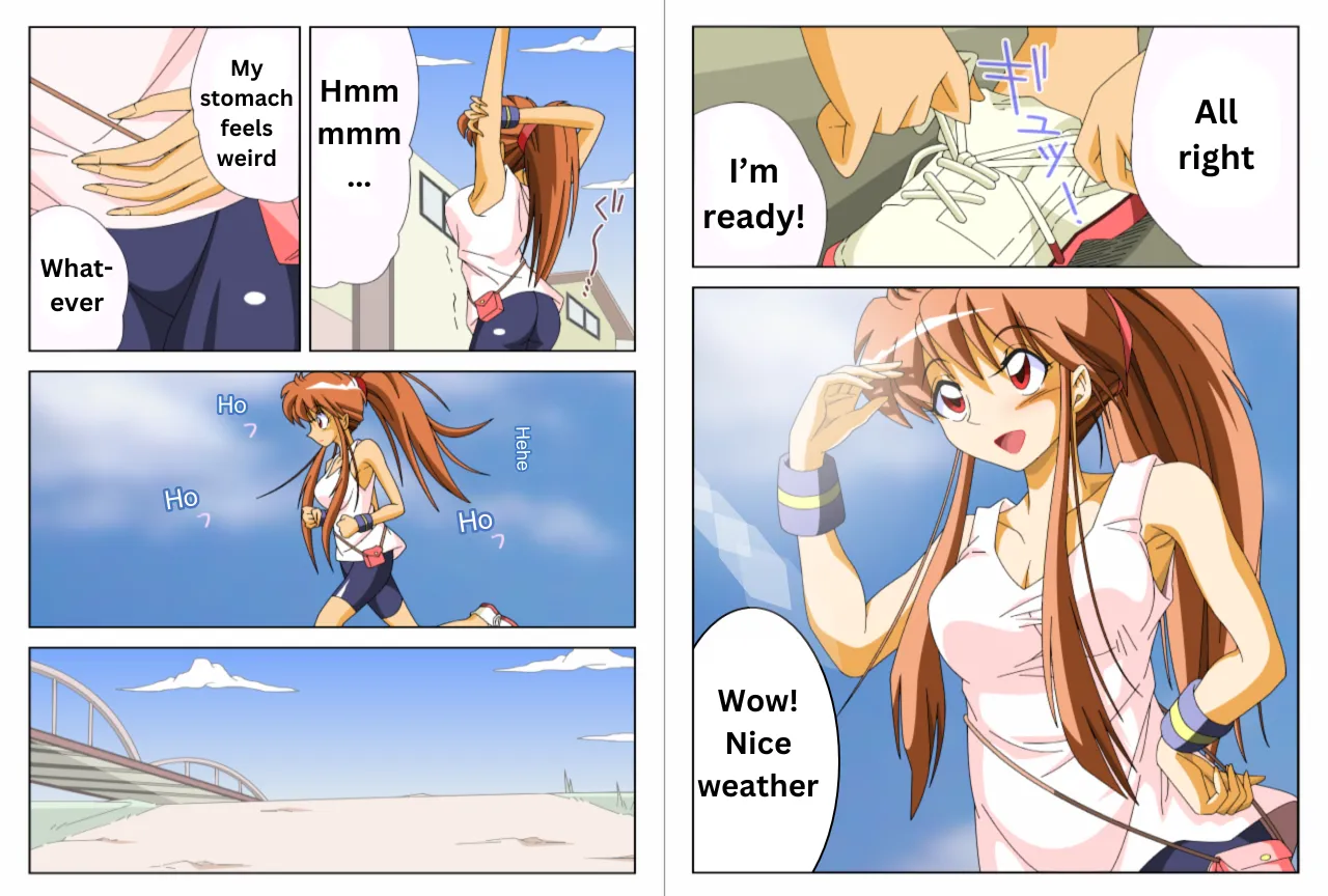 Jogging with my friend Page 1