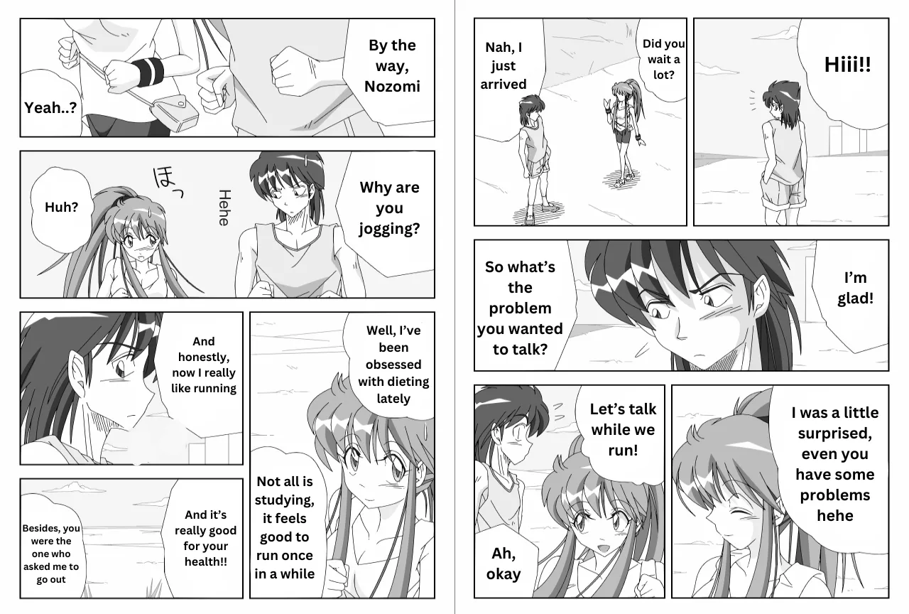 Jogging with my friend Page 2