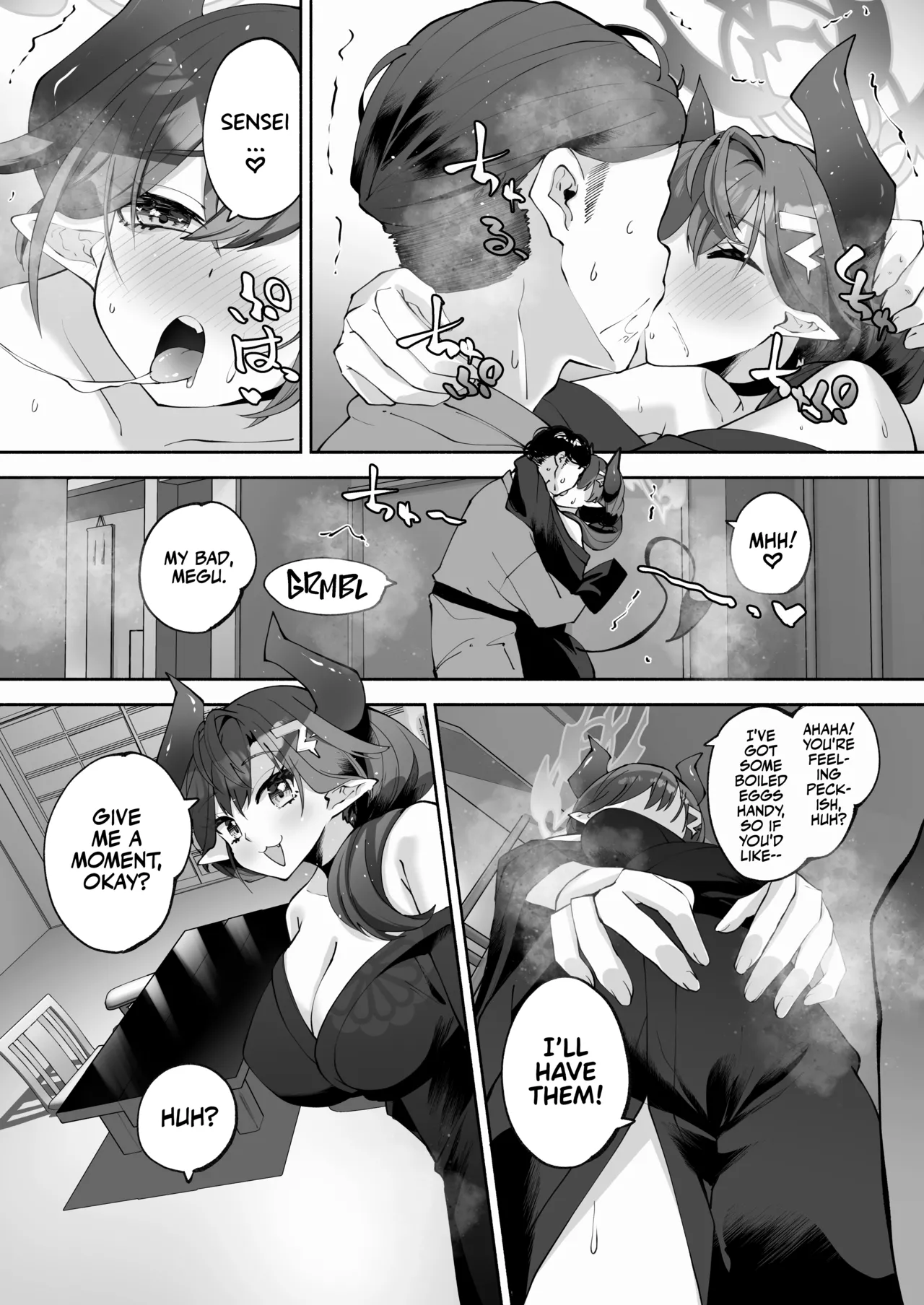 [Hatogoya (Hatoharu)]Megu to Iikoto Ikenaikoto | Doing the Hanky-Panky with Megu!(Blue Archive) [English] [Team Rabu2 & Satansoft] [Decensored] [Digital] Page 58