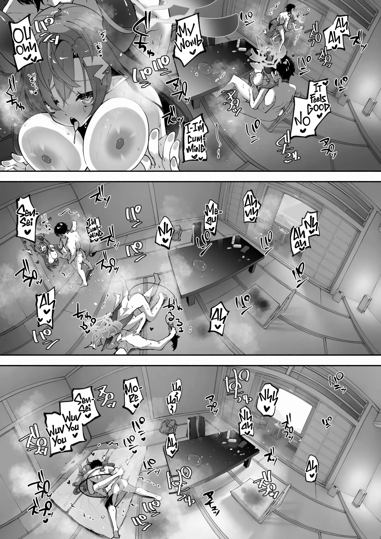 [Hatogoya (Hatoharu)]Megu to Iikoto Ikenaikoto | Doing the Hanky-Panky with Megu!(Blue Archive) [English] [Team Rabu2 & Satansoft] [Decensored] [Digital] Page 68