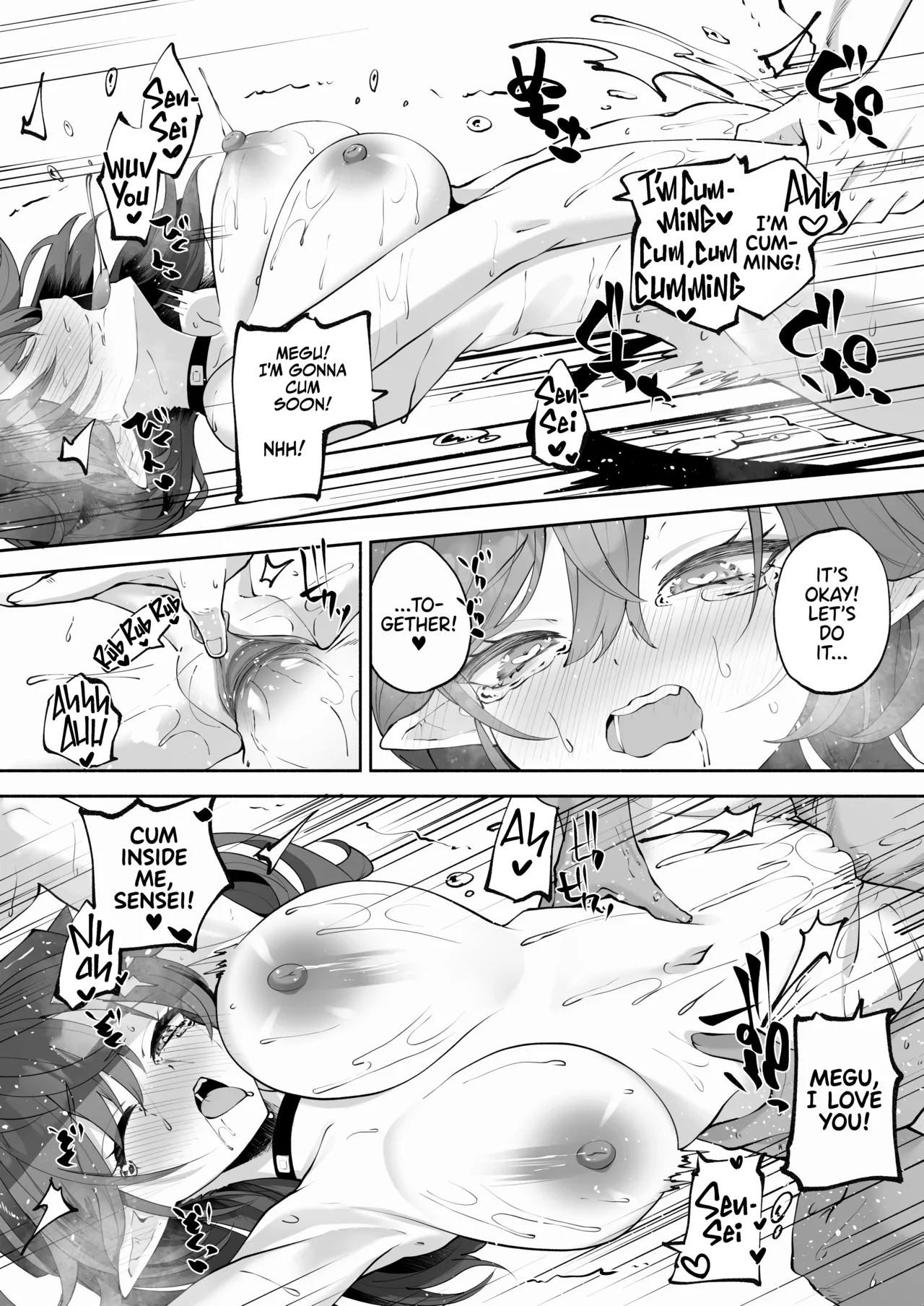 [Hatogoya (Hatoharu)]Megu to Iikoto Ikenaikoto | Doing the Hanky-Panky with Megu!(Blue Archive) [English] [Team Rabu2 & Satansoft] [Decensored] [Digital] Page 69