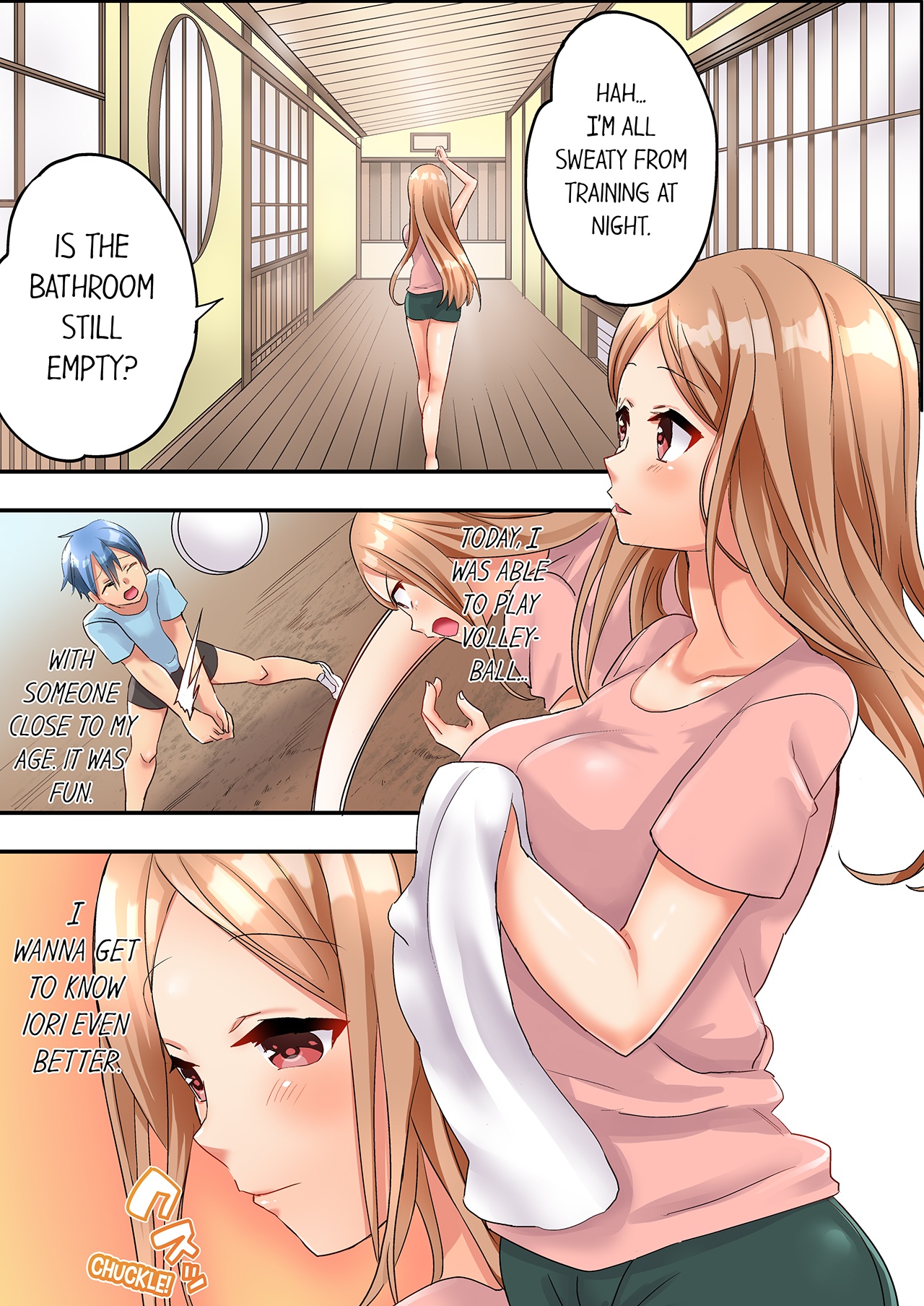 [Kazutaro]Hitozuma Volley-bu no Asedaku SEX ~Shower Abinagara Mitchaku Shichau? 1-4 | Married Women's Volleyball Club Sweaty Sex - We're Being Glued Together While Taking A Shower? 1-4[English] Page 76