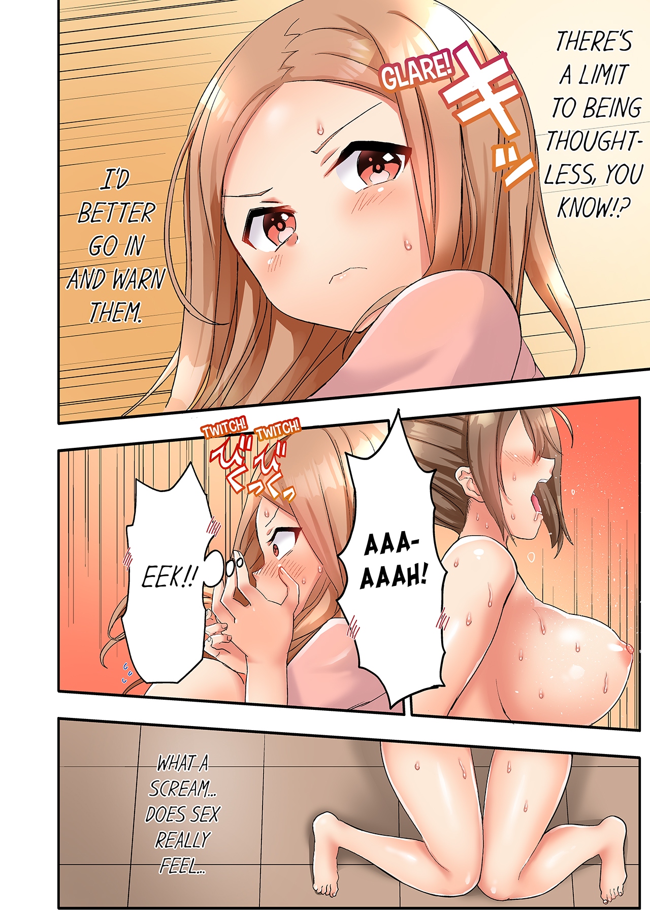 [Kazutaro]Hitozuma Volley-bu no Asedaku SEX ~Shower Abinagara Mitchaku Shichau? 1-4 | Married Women's Volleyball Club Sweaty Sex - We're Being Glued Together While Taking A Shower? 1-4[English] Page 81
