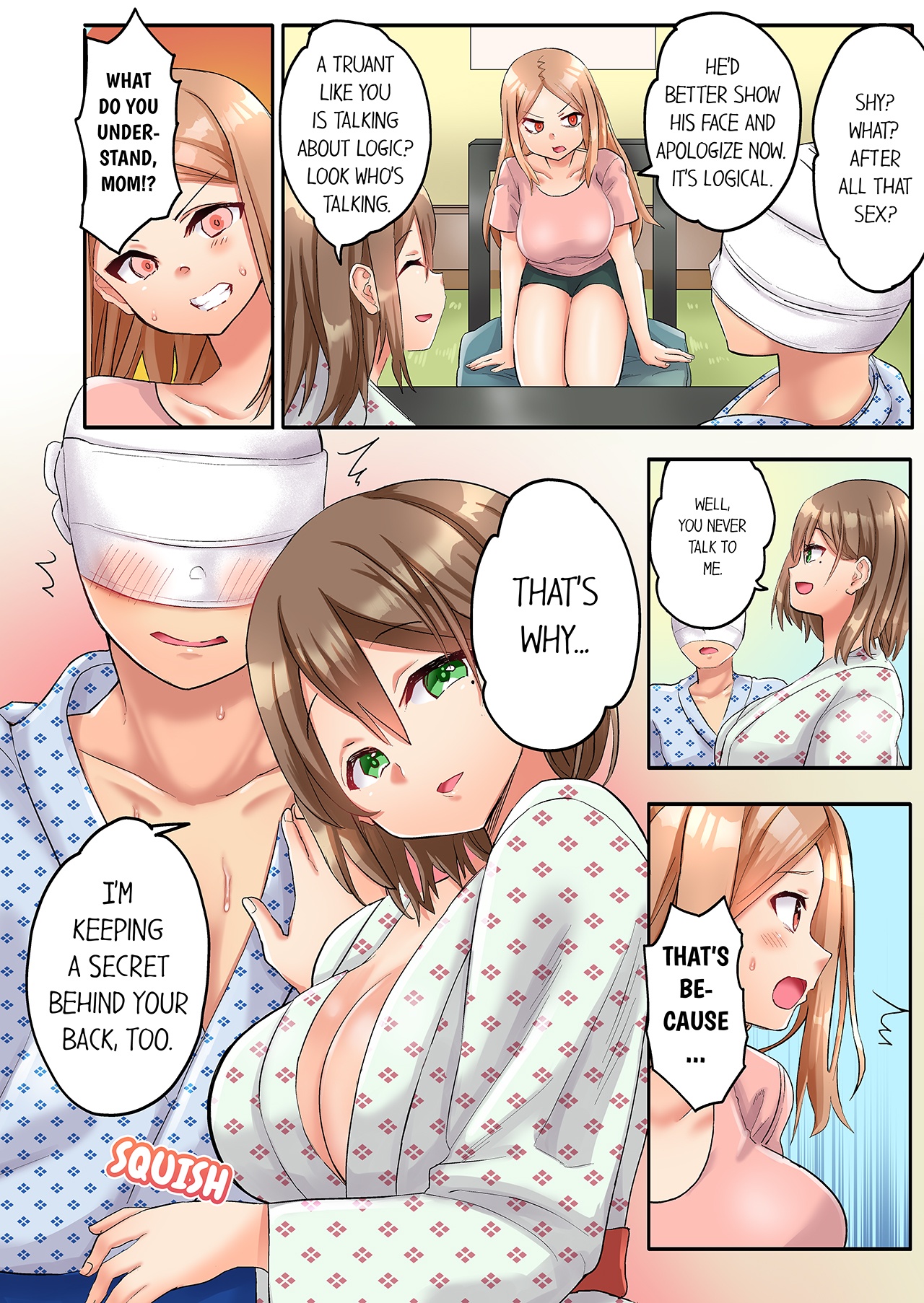 [Kazutaro]Hitozuma Volley-bu no Asedaku SEX ~Shower Abinagara Mitchaku Shichau? 1-4 | Married Women's Volleyball Club Sweaty Sex - We're Being Glued Together While Taking A Shower? 1-4[English] Page 91