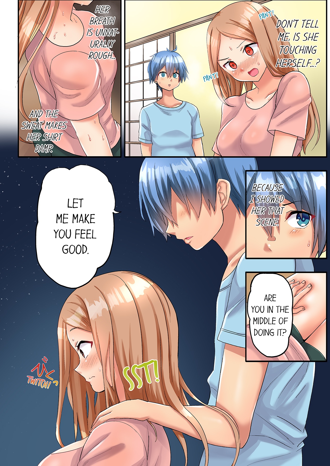 [Kazutaro]Hitozuma Volley-bu no Asedaku SEX ~Shower Abinagara Mitchaku Shichau? 1-4 | Married Women's Volleyball Club Sweaty Sex - We're Being Glued Together While Taking A Shower? 1-4[English] Page 95