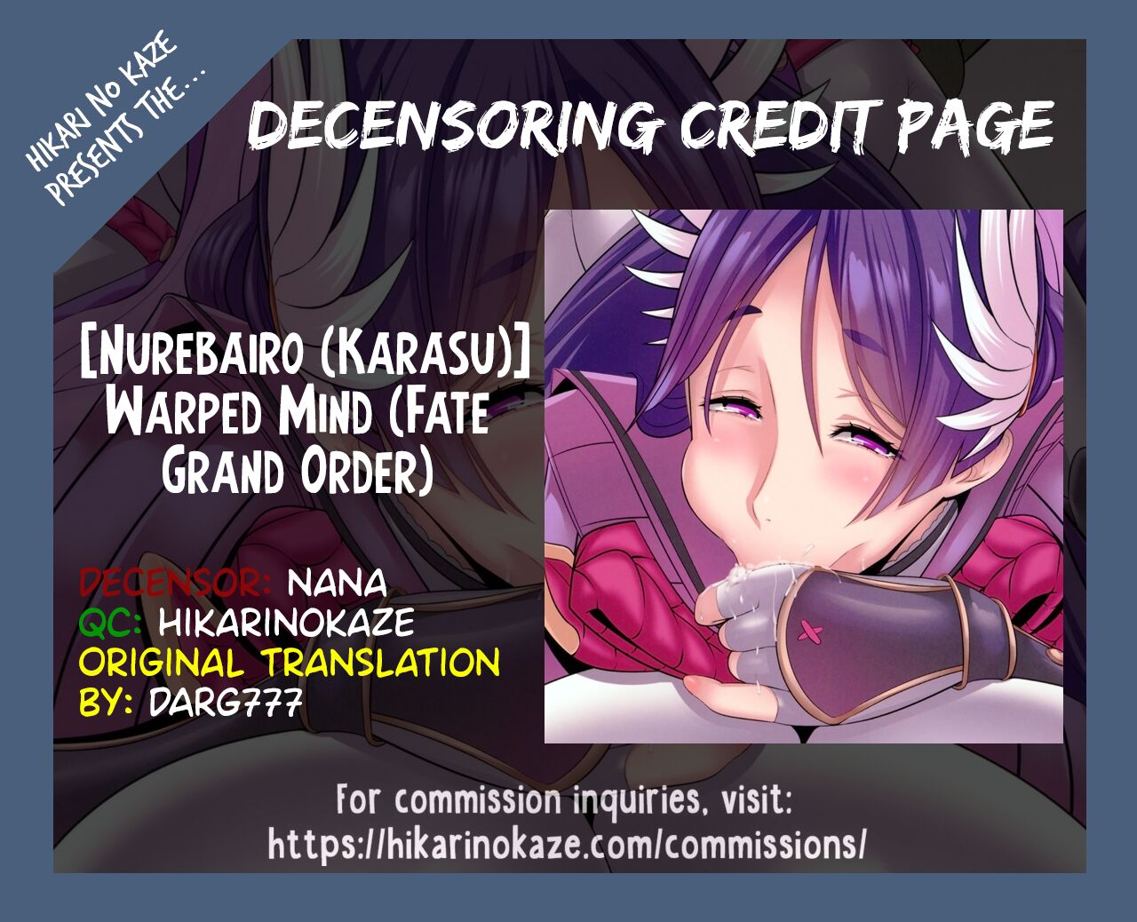 (COMIC1☆13) [Nurebairo (Karasu)]Warped Mind(Fate/Grand Order) [English] [Darg777] [Decensored] [Colored] Page 24