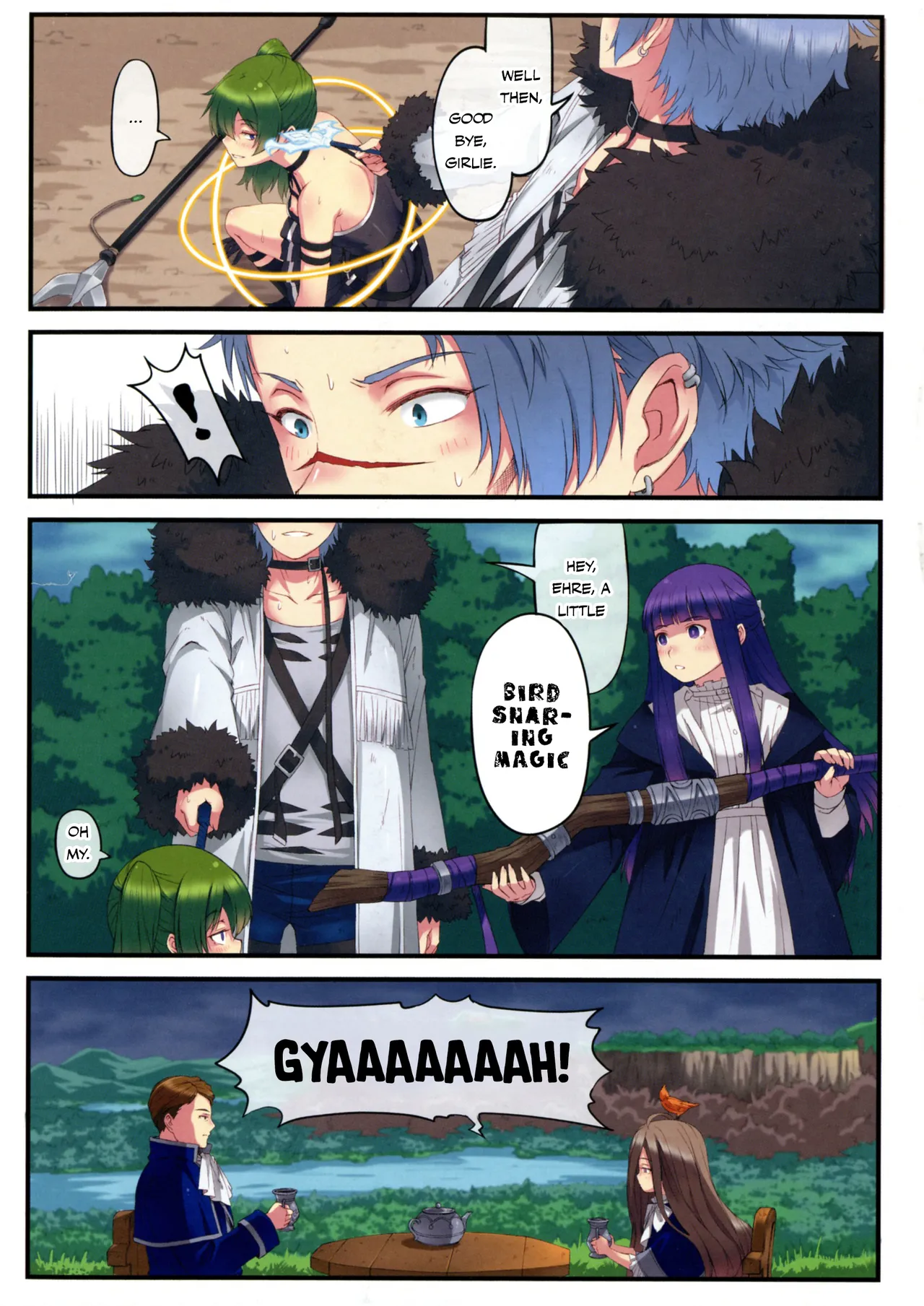 (C104) [Kyoufu Shiro Jam (Sime)]Poin Poin no Frieren(Sousou no Frieren) [English] [Wild Half] Page 10