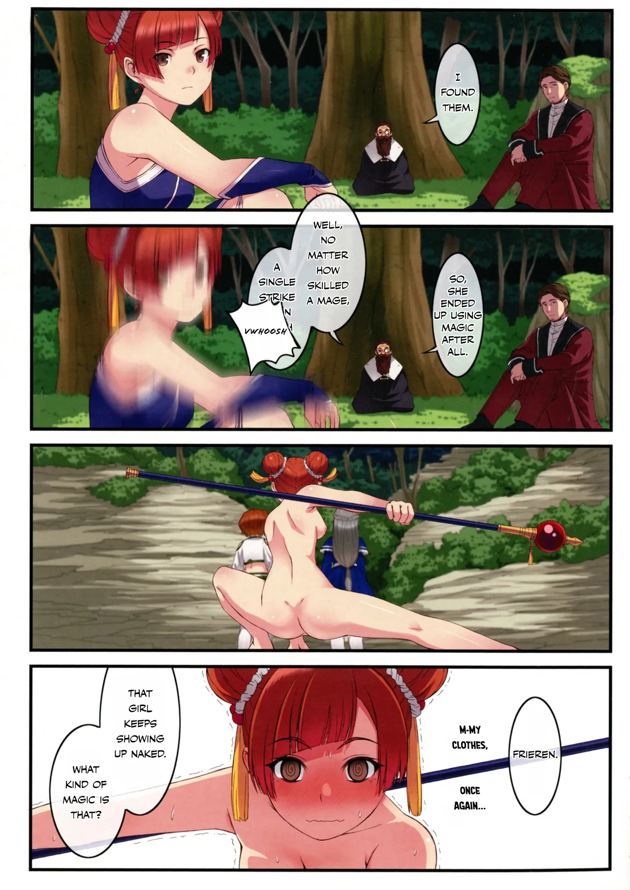 (C104) [Kyoufu Shiro Jam (Sime)]Poin Poin no Frieren(Sousou no Frieren) [English] [Wild Half] Page 11