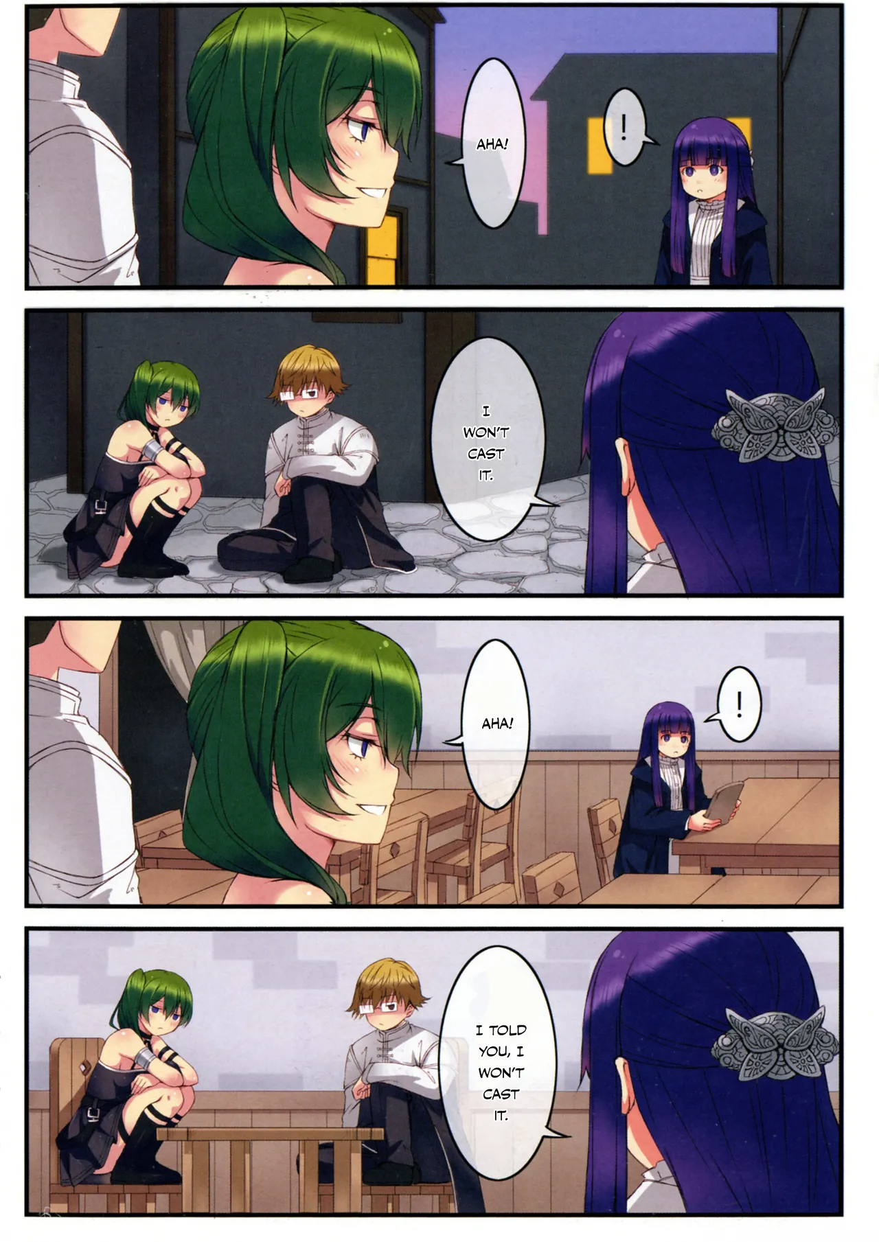 (C104) [Kyoufu Shiro Jam (Sime)]Poin Poin no Frieren(Sousou no Frieren) [English] [Wild Half] Page 16