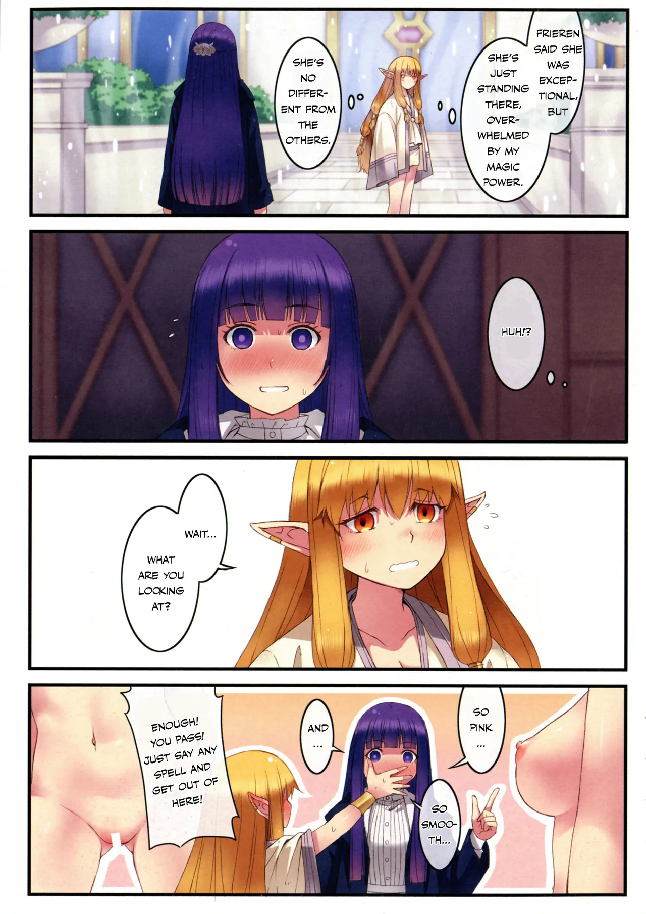 (C104) [Kyoufu Shiro Jam (Sime)]Poin Poin no Frieren(Sousou no Frieren) [English] [Wild Half] Page 17