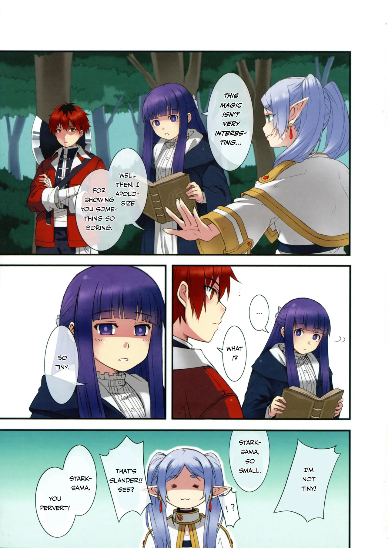 (C104) [Kyoufu Shiro Jam (Sime)]Poin Poin no Frieren(Sousou no Frieren) [English] [Wild Half] Page 3