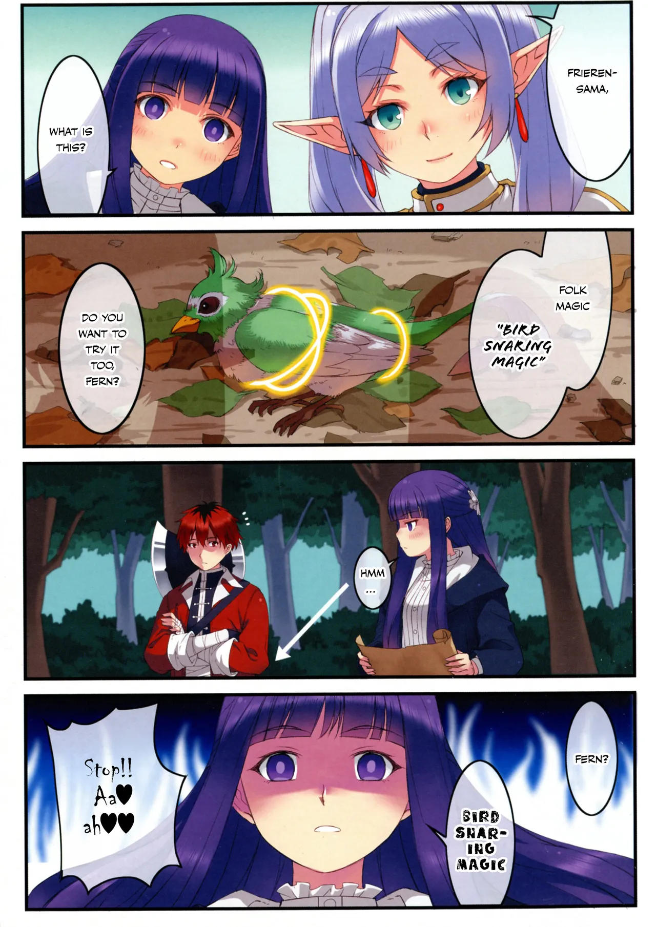 (C104) [Kyoufu Shiro Jam (Sime)]Poin Poin no Frieren(Sousou no Frieren) [English] [Wild Half] Page 7