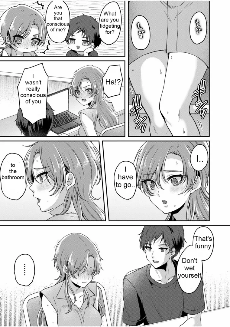 [Kinagi Rea]Girl pees in a bottle in front of a boy Page 2