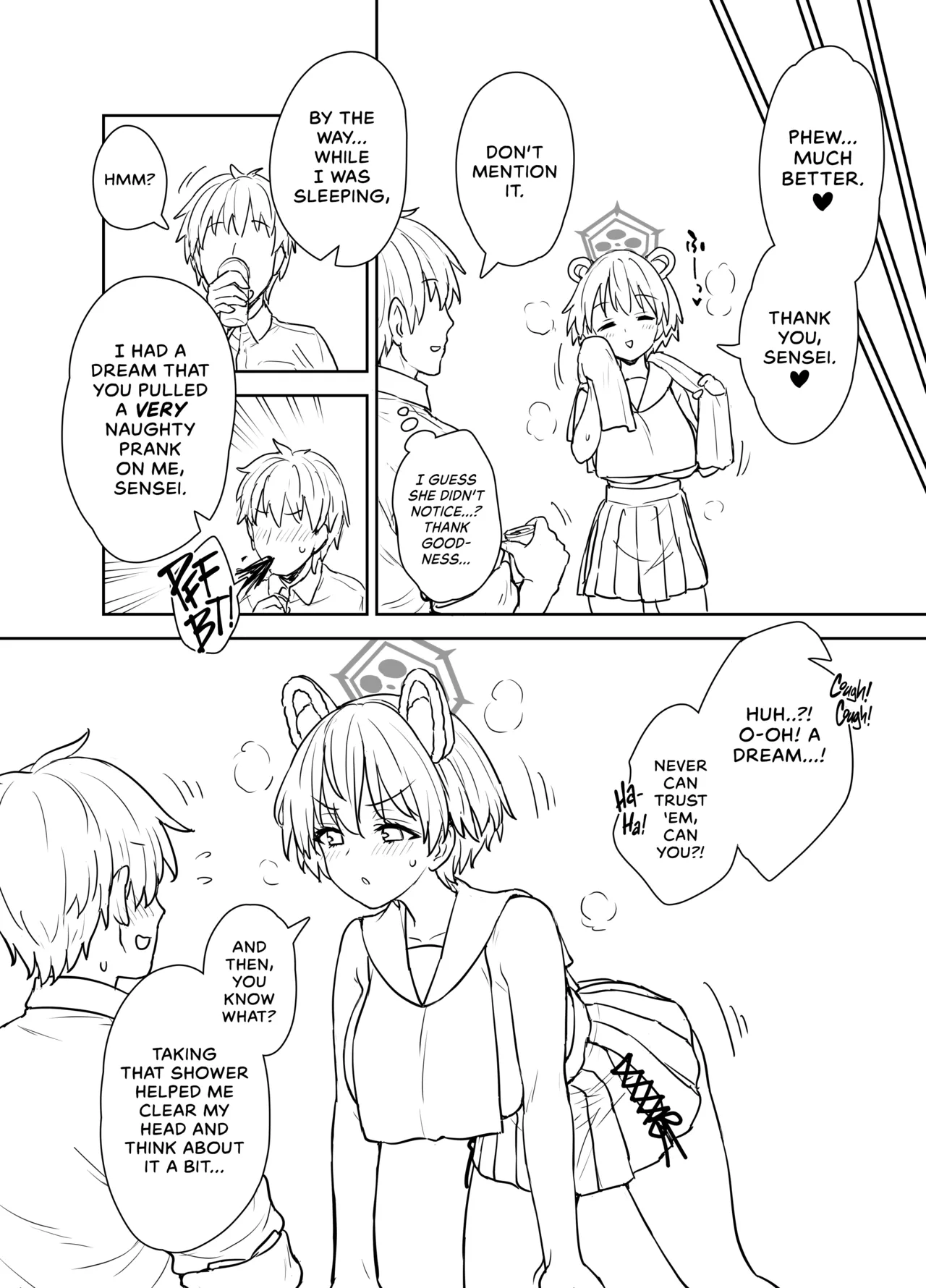 [110-GROOVE (Itou Yuuji)]Yume o Kanaeru Tsubaki-san | Tsubaki Makes Her Dreams Come True(Blue Archive) [English] [head empty] [Digital] Page 9