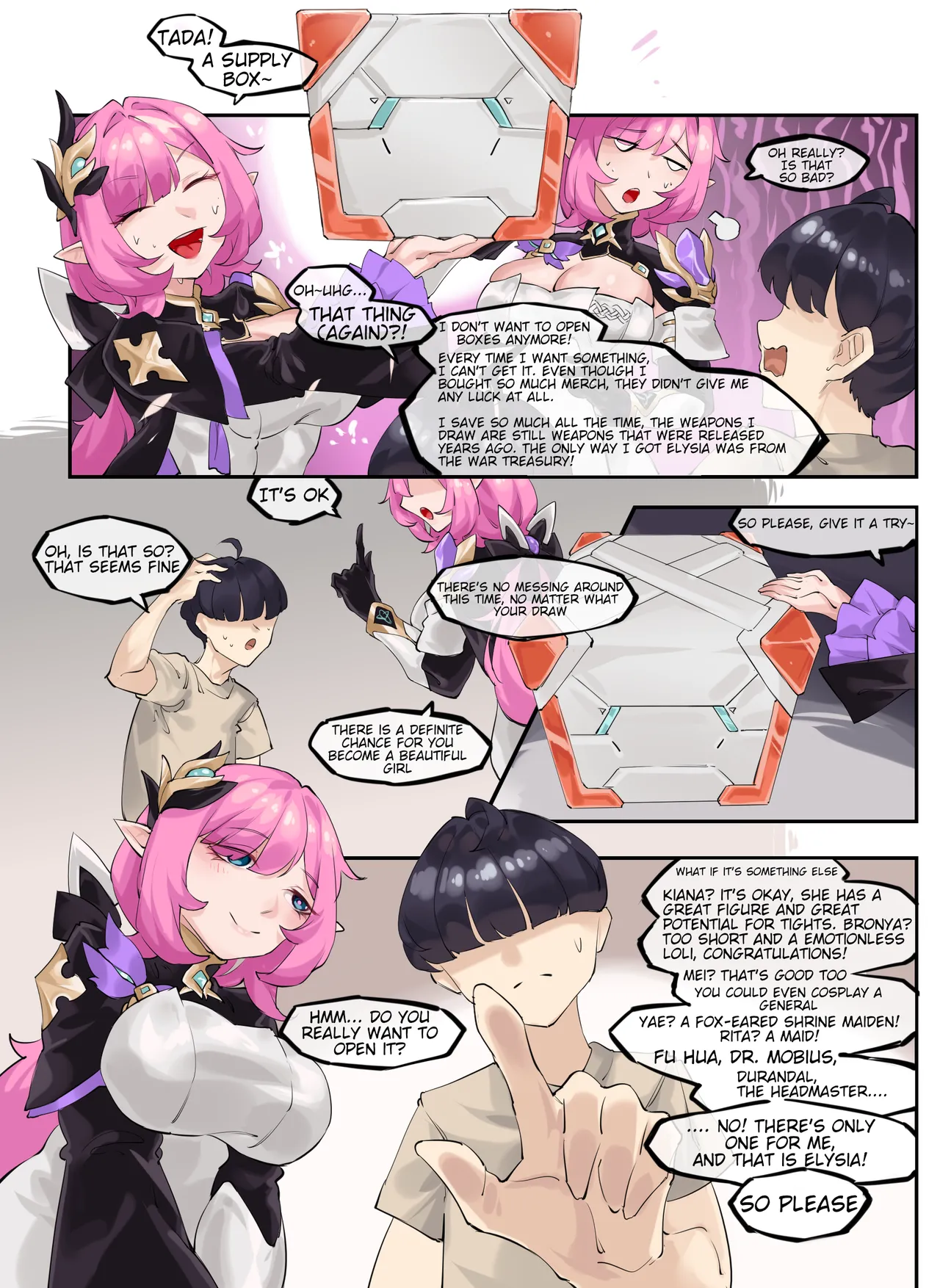 [剑轩辕7]The Captain's Reckless Adventure - Elysia Version[English] Page 4