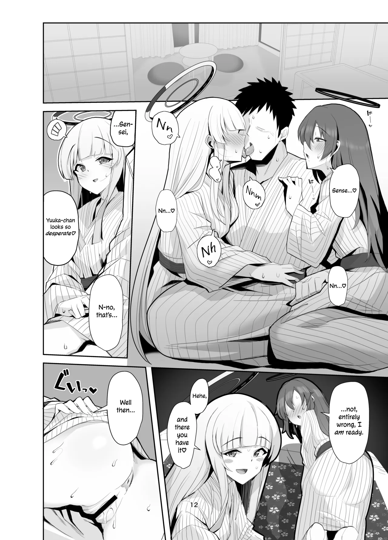 [Momokan (Momonosuke)]Seminar Yukemuri Ianryokou | Steamy Seminar Leisure Trip(Blue Archive) [English] [Nonki] [Digital] Page 11