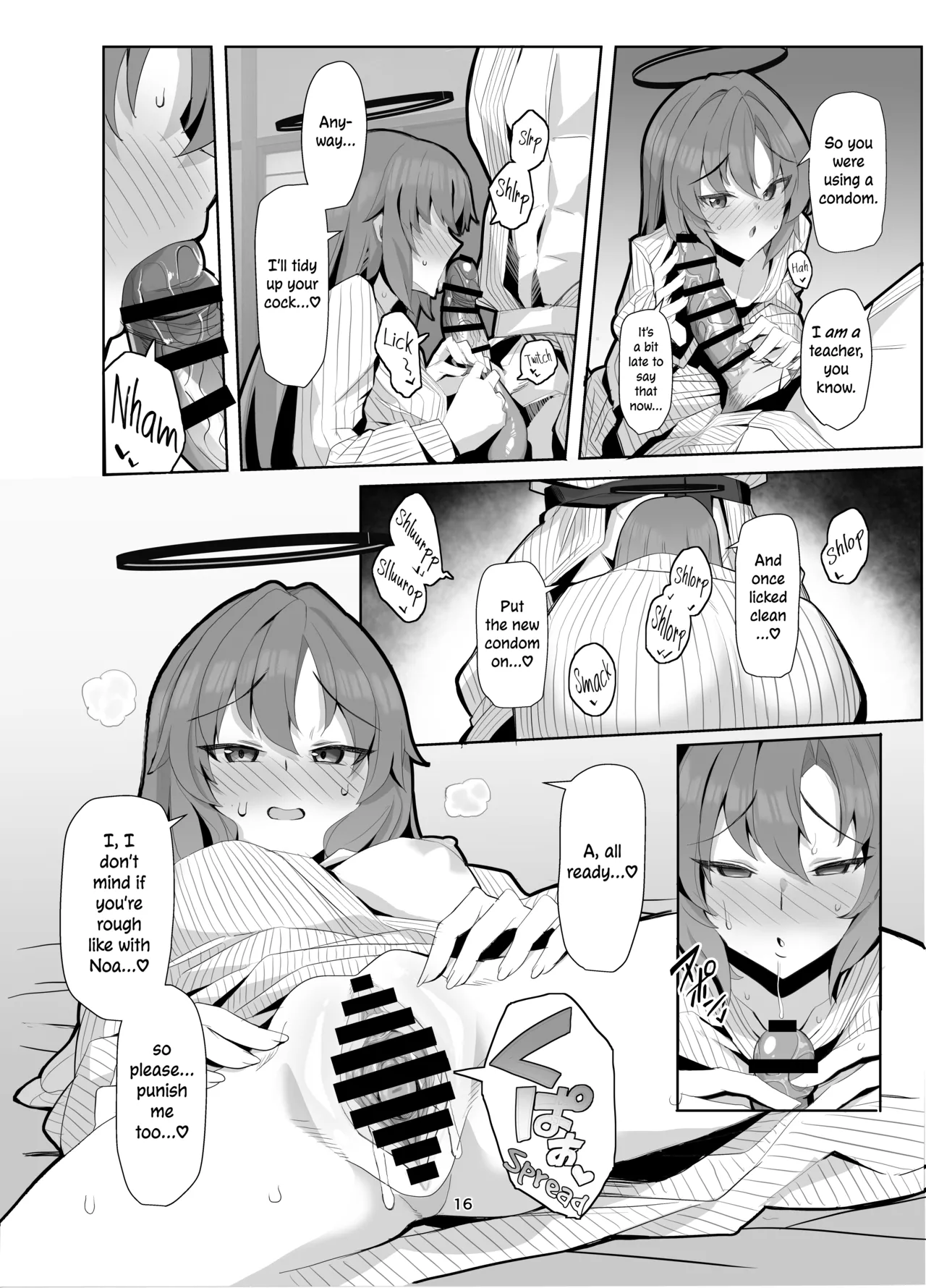 [Momokan (Momonosuke)]Seminar Yukemuri Ianryokou | Steamy Seminar Leisure Trip(Blue Archive) [English] [Nonki] [Digital] Page 15