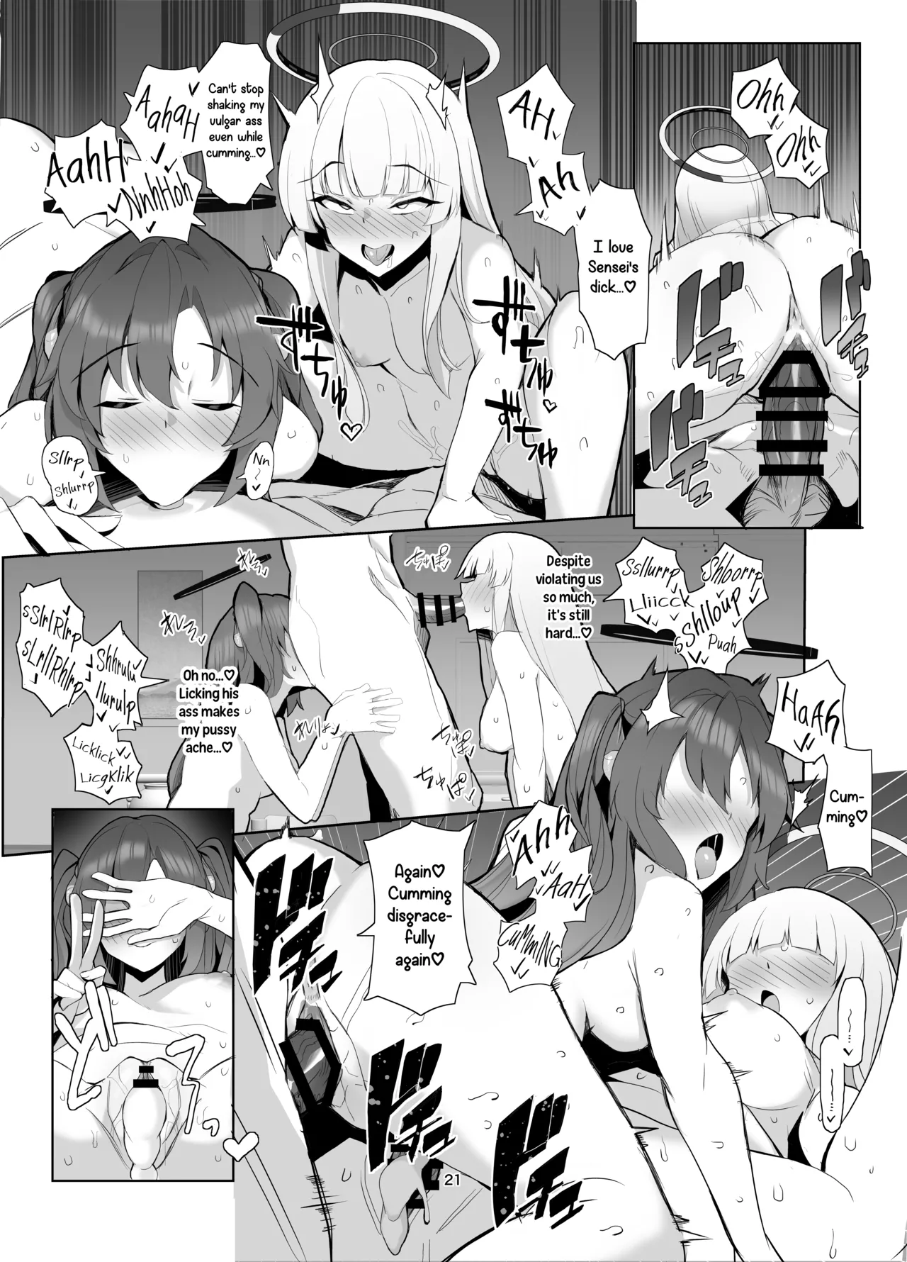 [Momokan (Momonosuke)]Seminar Yukemuri Ianryokou | Steamy Seminar Leisure Trip(Blue Archive) [English] [Nonki] [Digital] Page 20