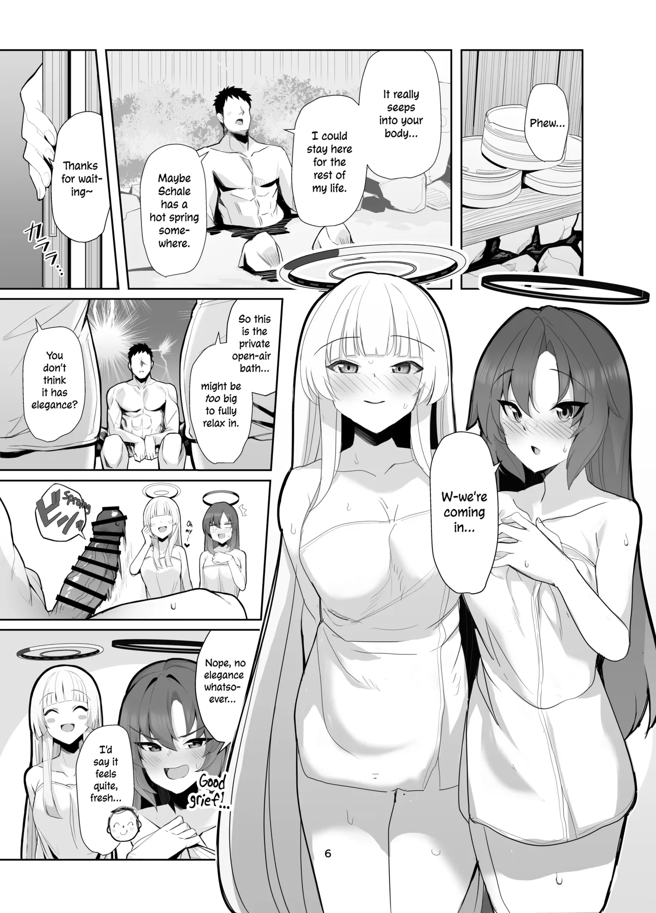 [Momokan (Momonosuke)]Seminar Yukemuri Ianryokou | Steamy Seminar Leisure Trip(Blue Archive) [English] [Nonki] [Digital] Page 5
