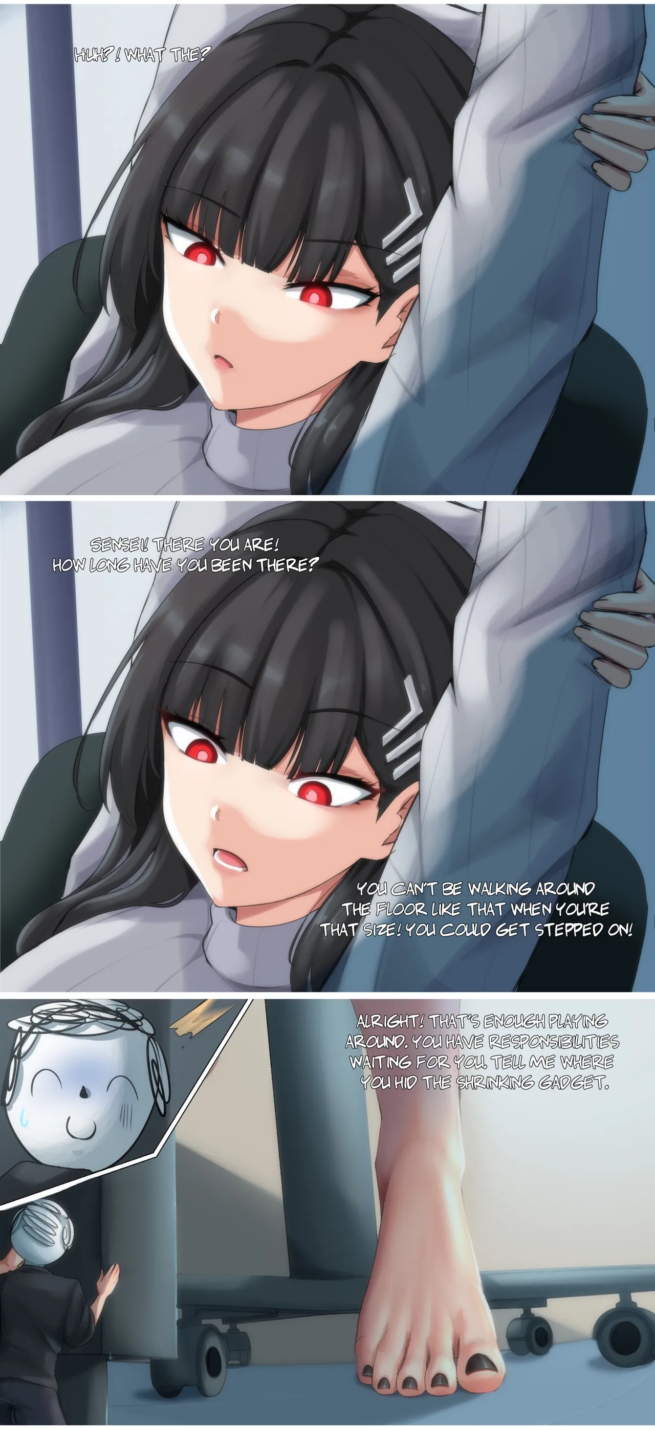 [Zenkuro]Rio's tiny sensei Page 2
