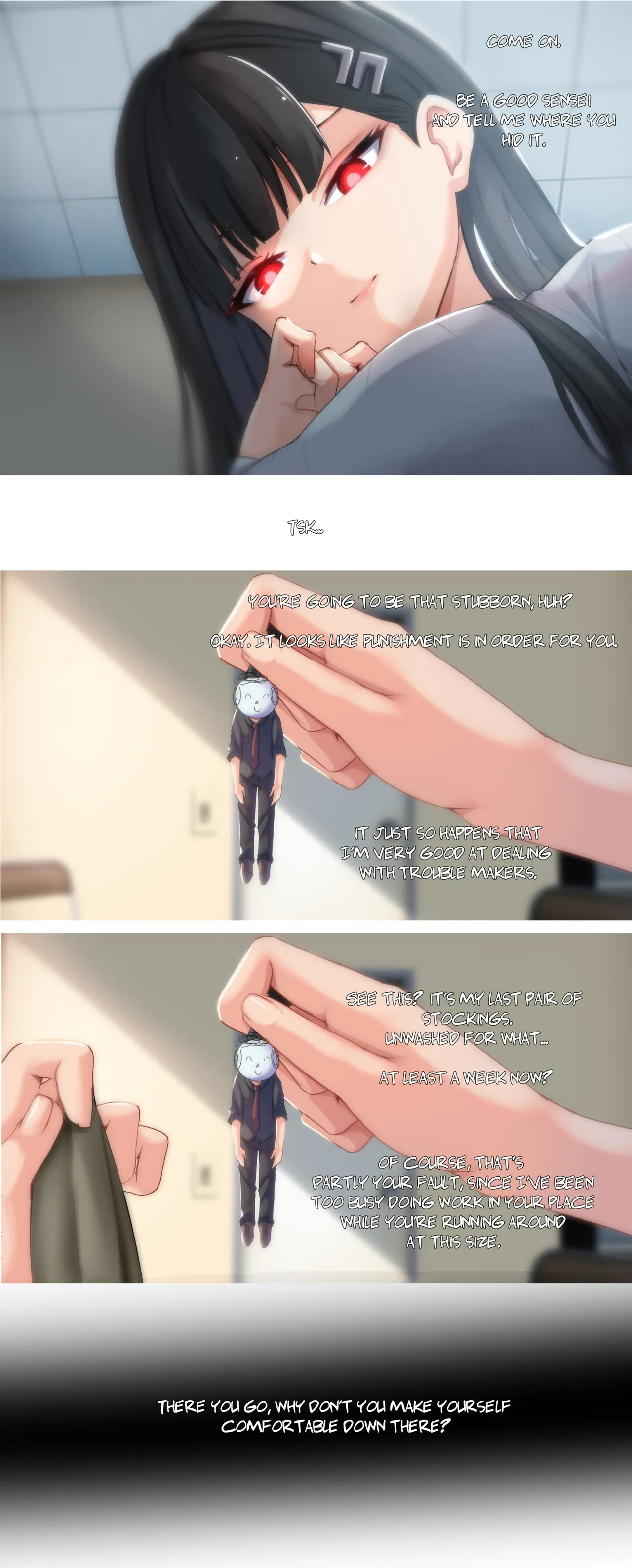 [Zenkuro]Rio's tiny sensei Page 4