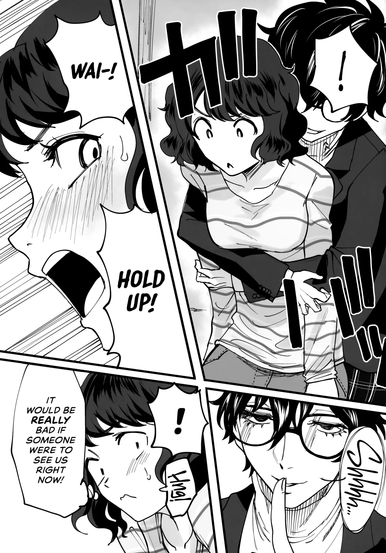 (C103) [Kurohamya (Kurosu)]Tantou Kyoushi ni o Azukesareta no de Chokkai Kakemakuru Hon | The Book Of Withholding(And Teasing) (Persona 5) [English] [head empty] Page 18