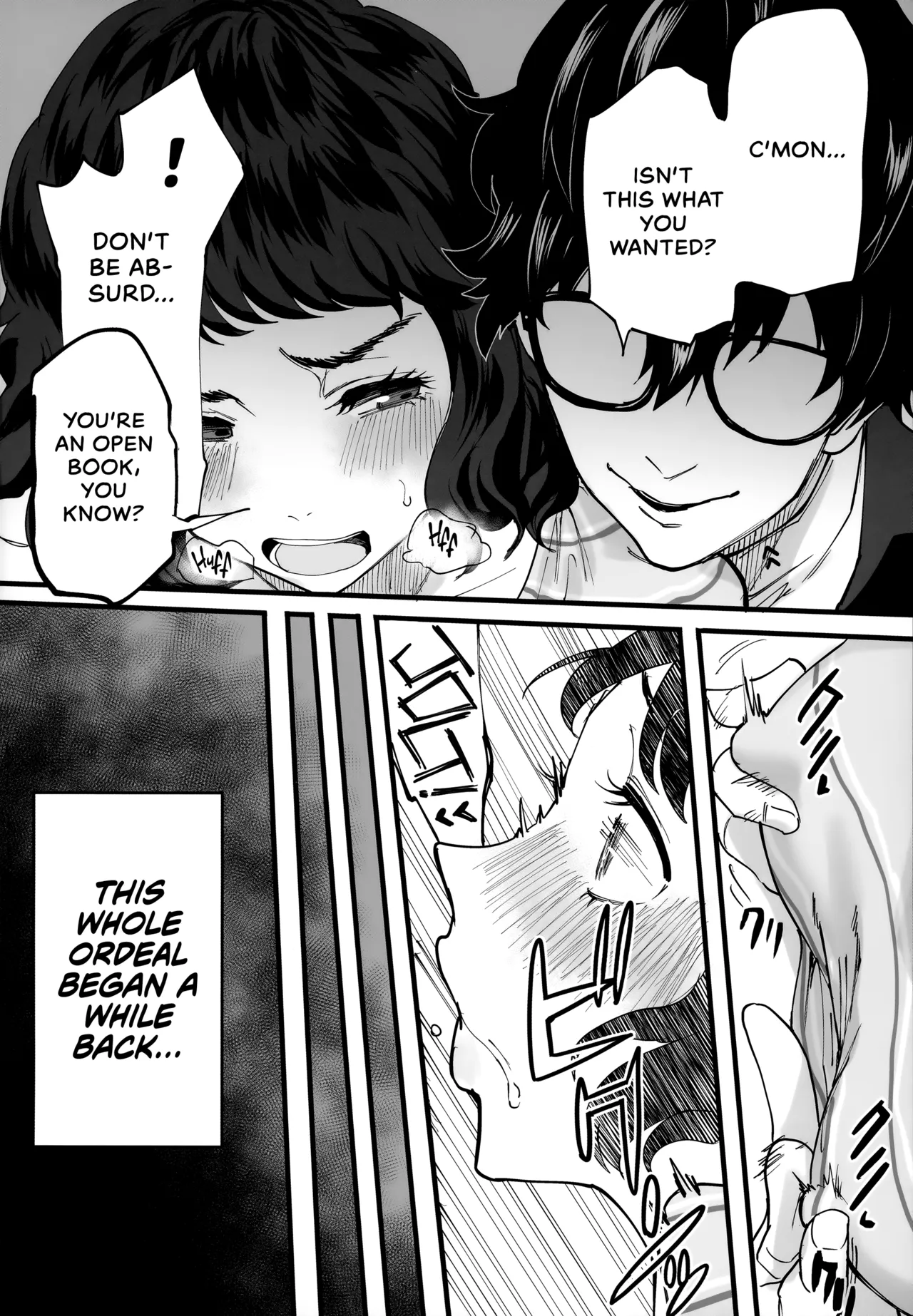 (C103) [Kurohamya (Kurosu)]Tantou Kyoushi ni o Azukesareta no de Chokkai Kakemakuru Hon | The Book Of Withholding(And Teasing) (Persona 5) [English] [head empty] Page 3