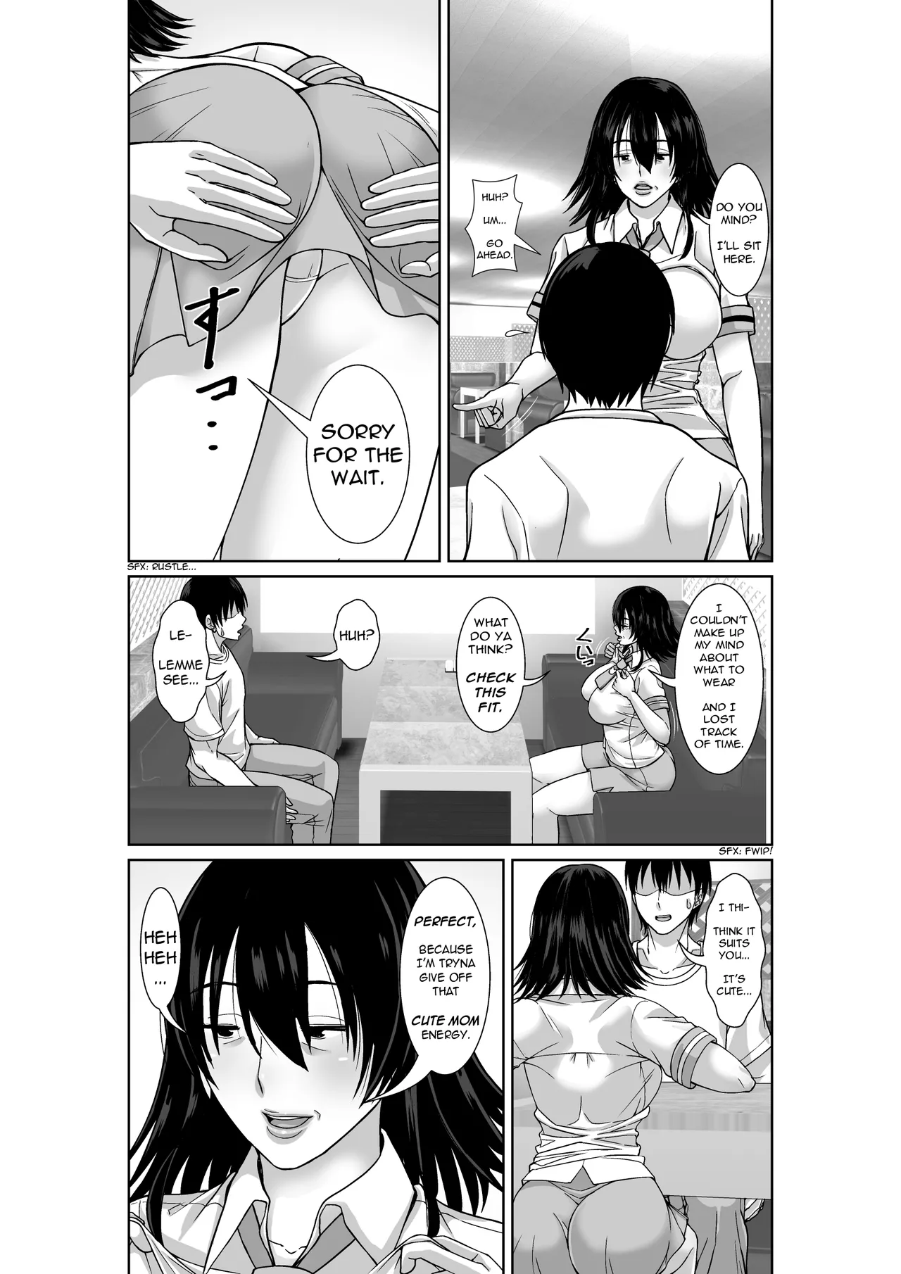 [Hoyoyodou]20-nen-buri ni Saikai Shita Haha ga Yuuwaku Shite Kuru | Reappearing After Twenty Years, My Mom Seduces Me[English] [incogna777] Page 3
