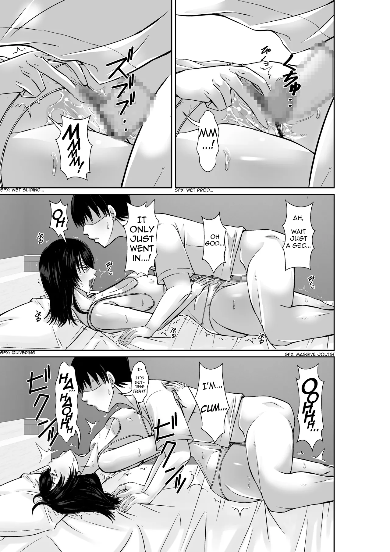 [Hoyoyodou]20-nen-buri ni Saikai Shita Haha ga Yuuwaku Shite Kuru | Reappearing After Twenty Years, My Mom Seduces Me[English] [incogna777] Page 31