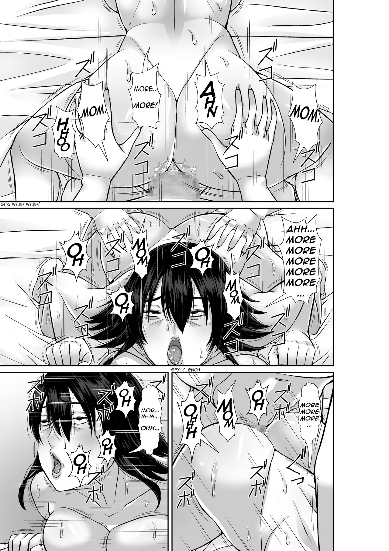 [Hoyoyodou]20-nen-buri ni Saikai Shita Haha ga Yuuwaku Shite Kuru | Reappearing After Twenty Years, My Mom Seduces Me[English] [incogna777] Page 39