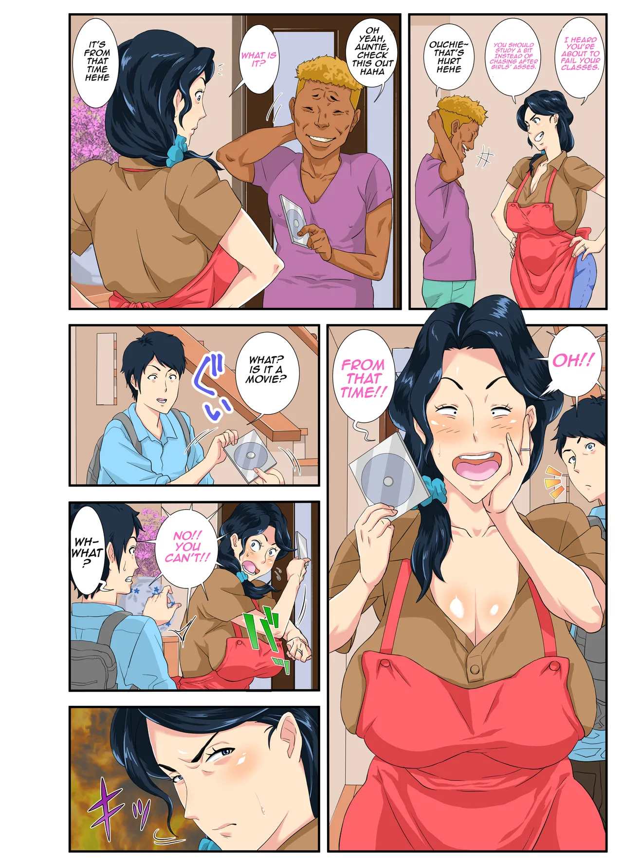 [Mosquito Man]Mom Appetit For Foreigner's Big Cock | Okaa-san Itadakimasu w Page 2