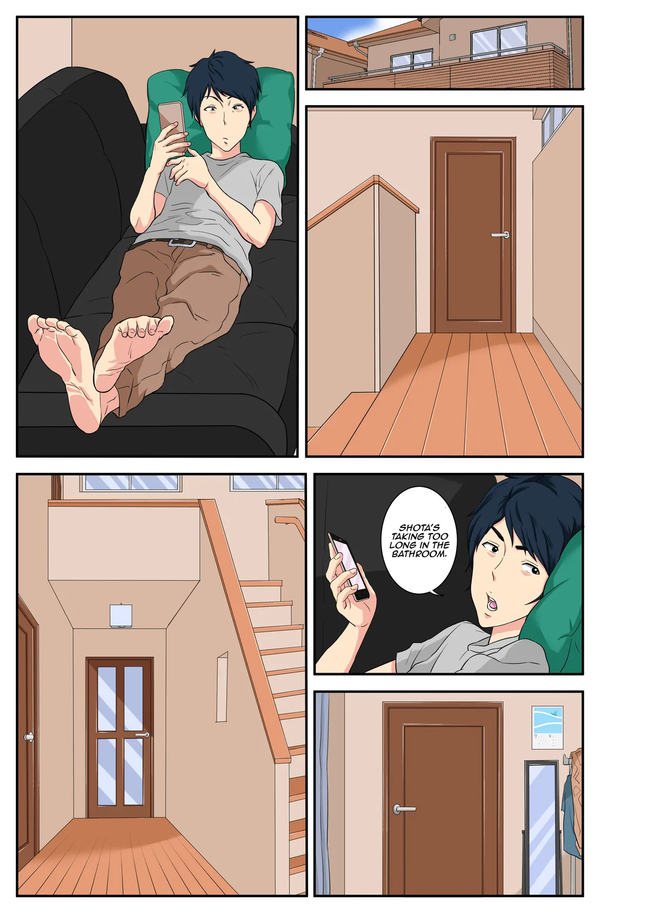 [Mosquito Man]Mom Appetit For Foreigner's Big Cock | Okaa-san Itadakimasu w Page 43
