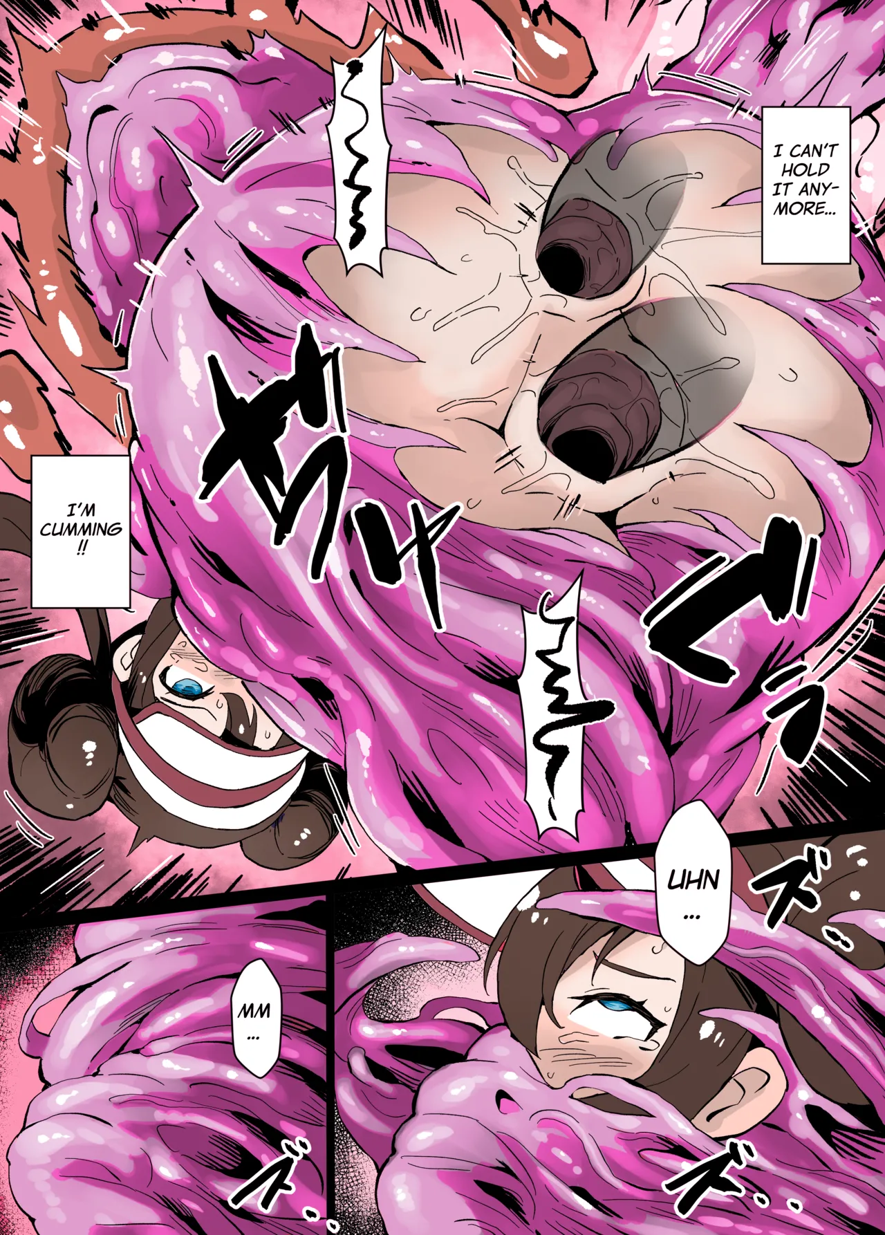 [Mist Night (Co_Ma)]Hell of Tentacles Doodle - Mei vs Metamon(Pokémon) [English][Colorized] Page 10