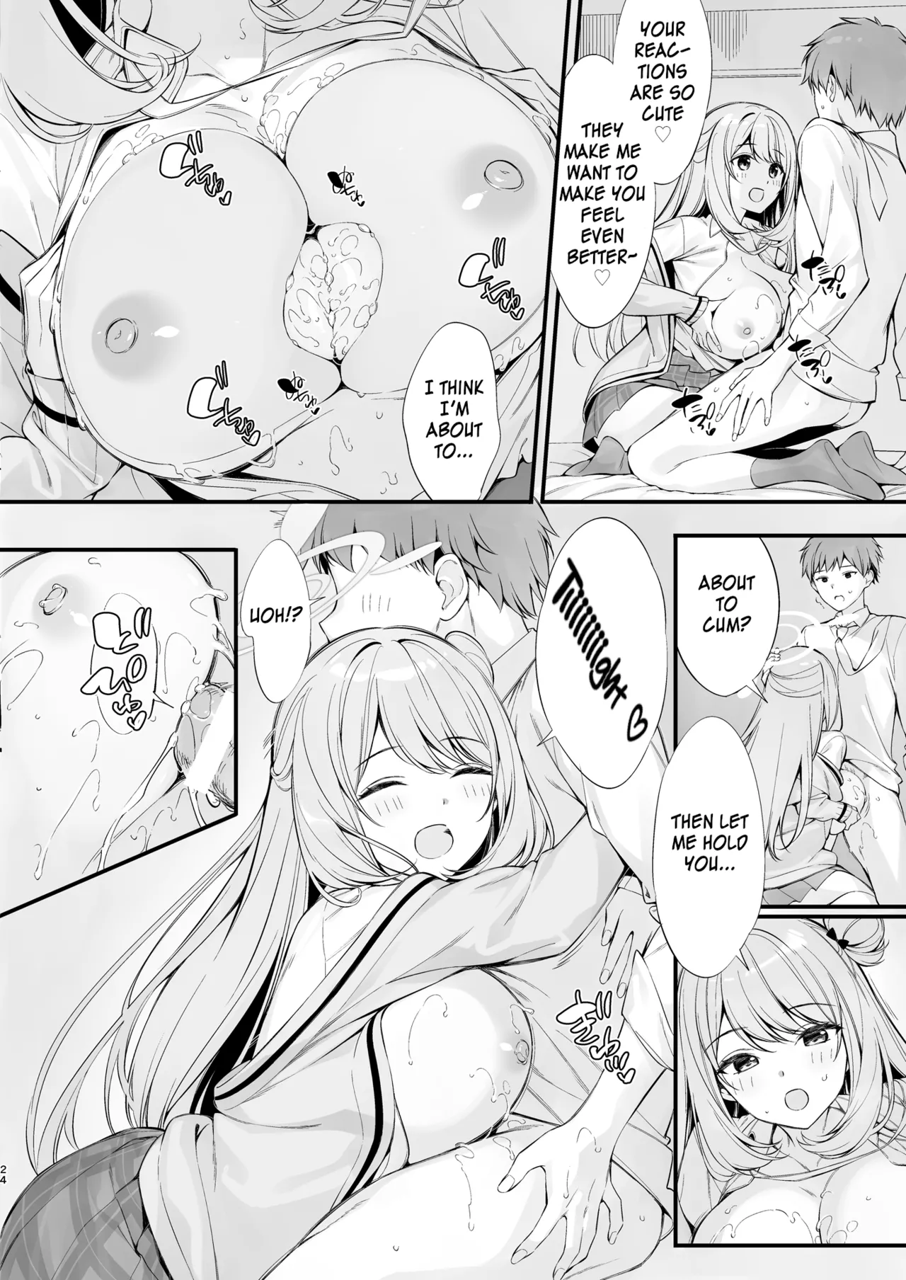 [P:P (Oryou)]Sensei, Nechattan desu ka? Osocchattemo Ii desu ka? | Sensei, are you sleeping? May I assault you?(Blue Archive) [English] [SDF] [Digital] Page 23