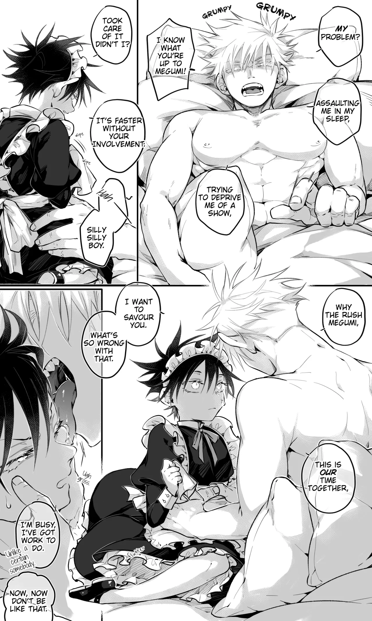 [bozu]Shotagumi Maid AU(Jujutsu Kaisen) [English] Page 4