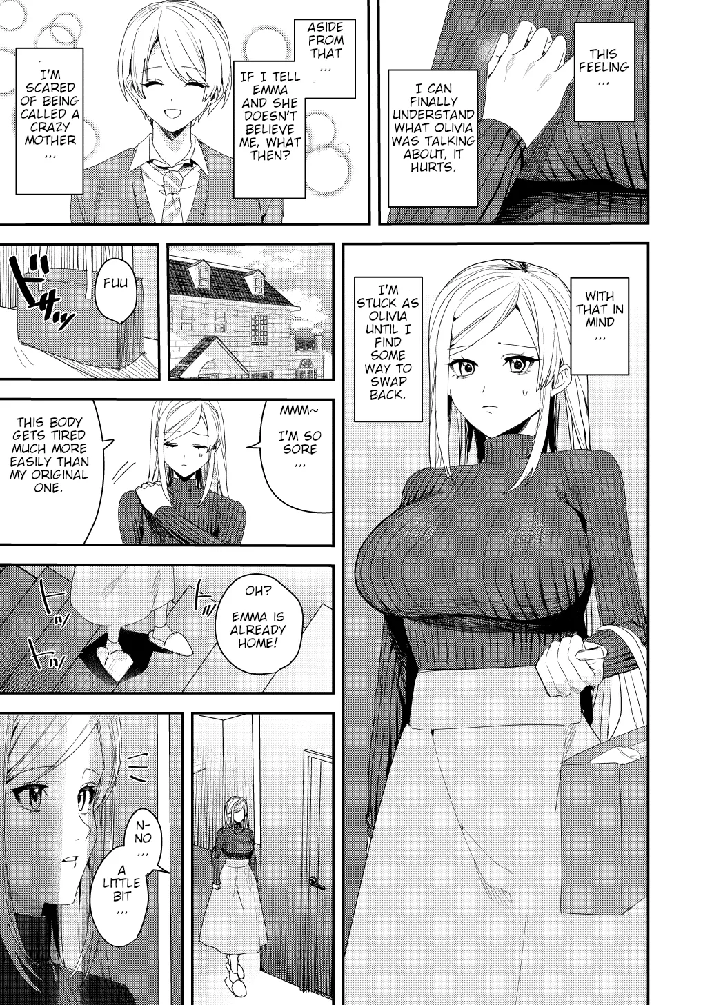 [Amuai Okashi Seisakusho (Betty, Namamugi)]You must accept Olivia’s life as a milf, mother and wife[English] Page 28